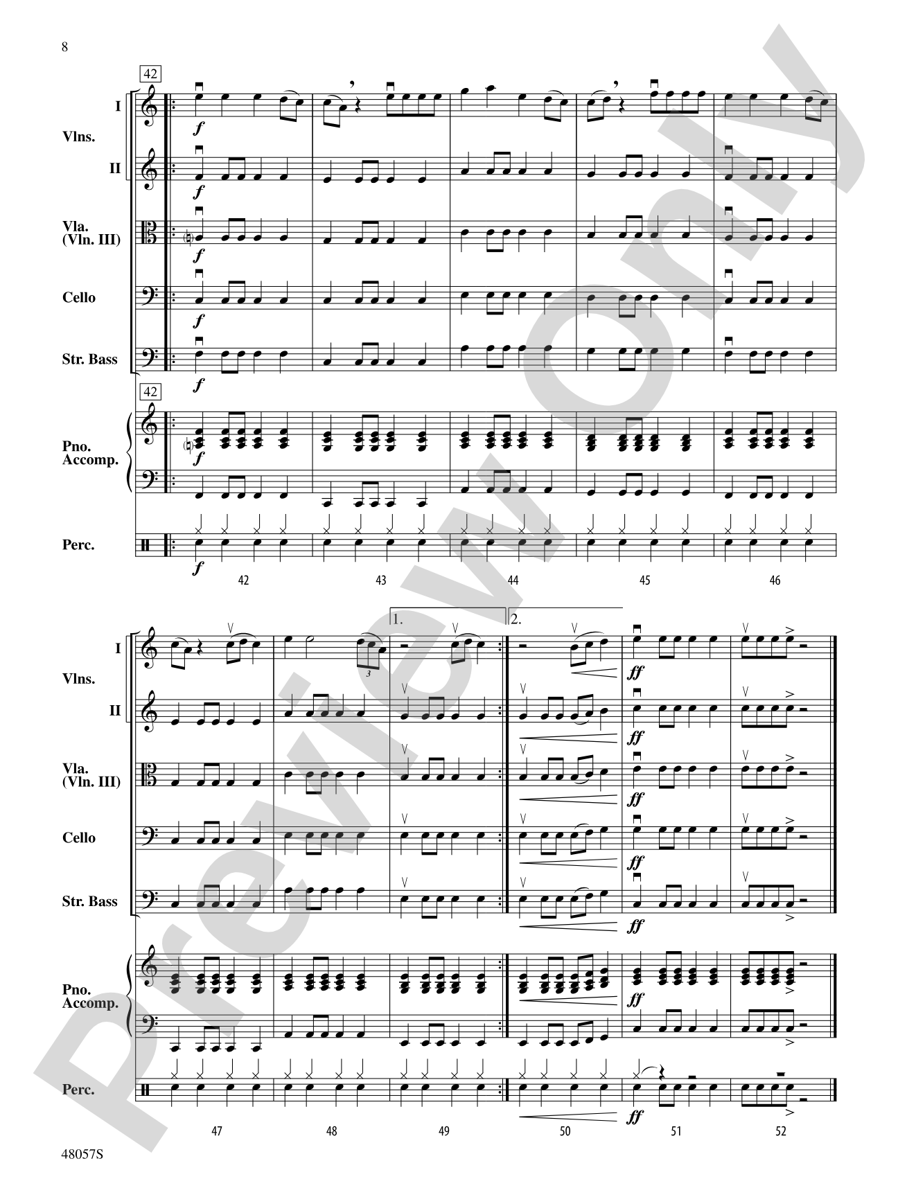High Hopes: String Orchestra Conductor Score & Parts