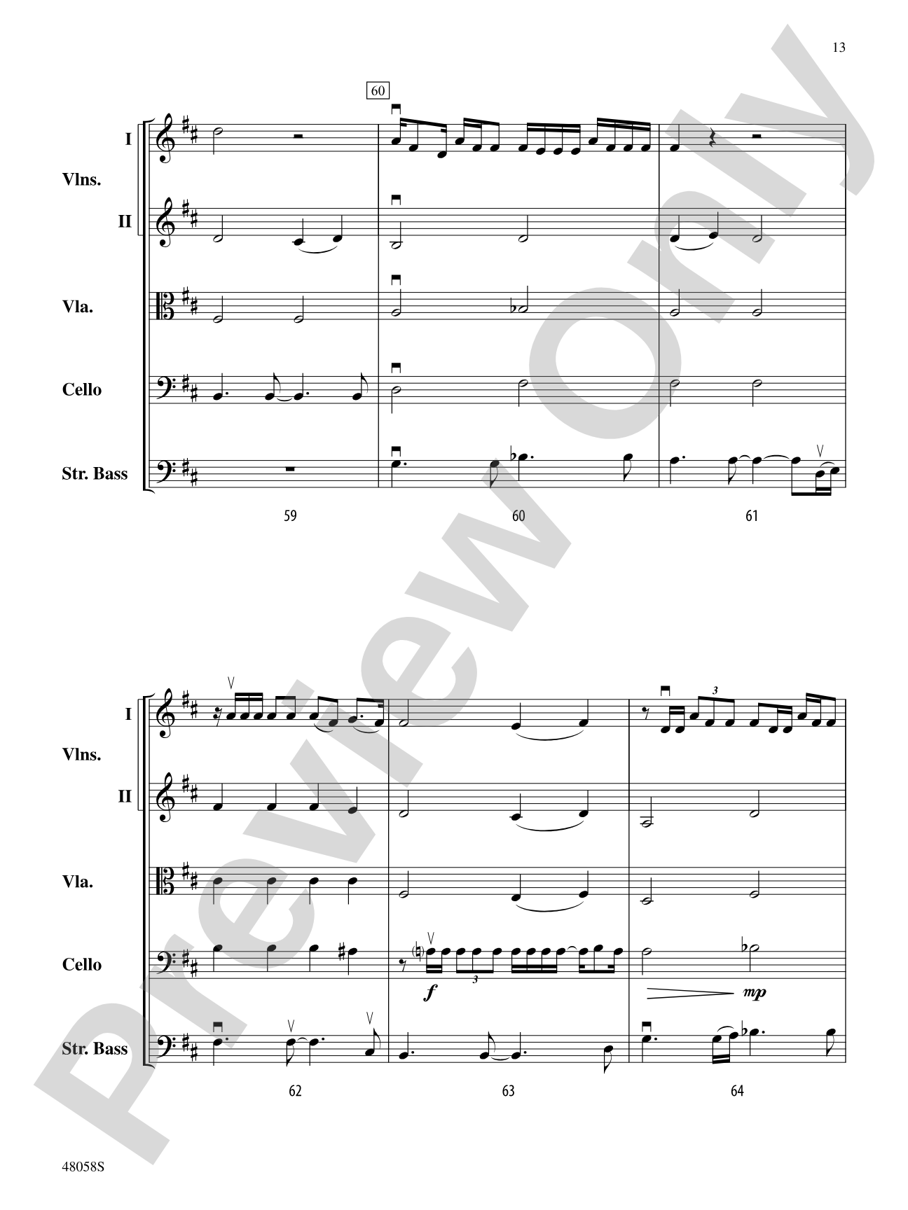 Selections from Hamilton: String Orchestra Conductor Score & Parts