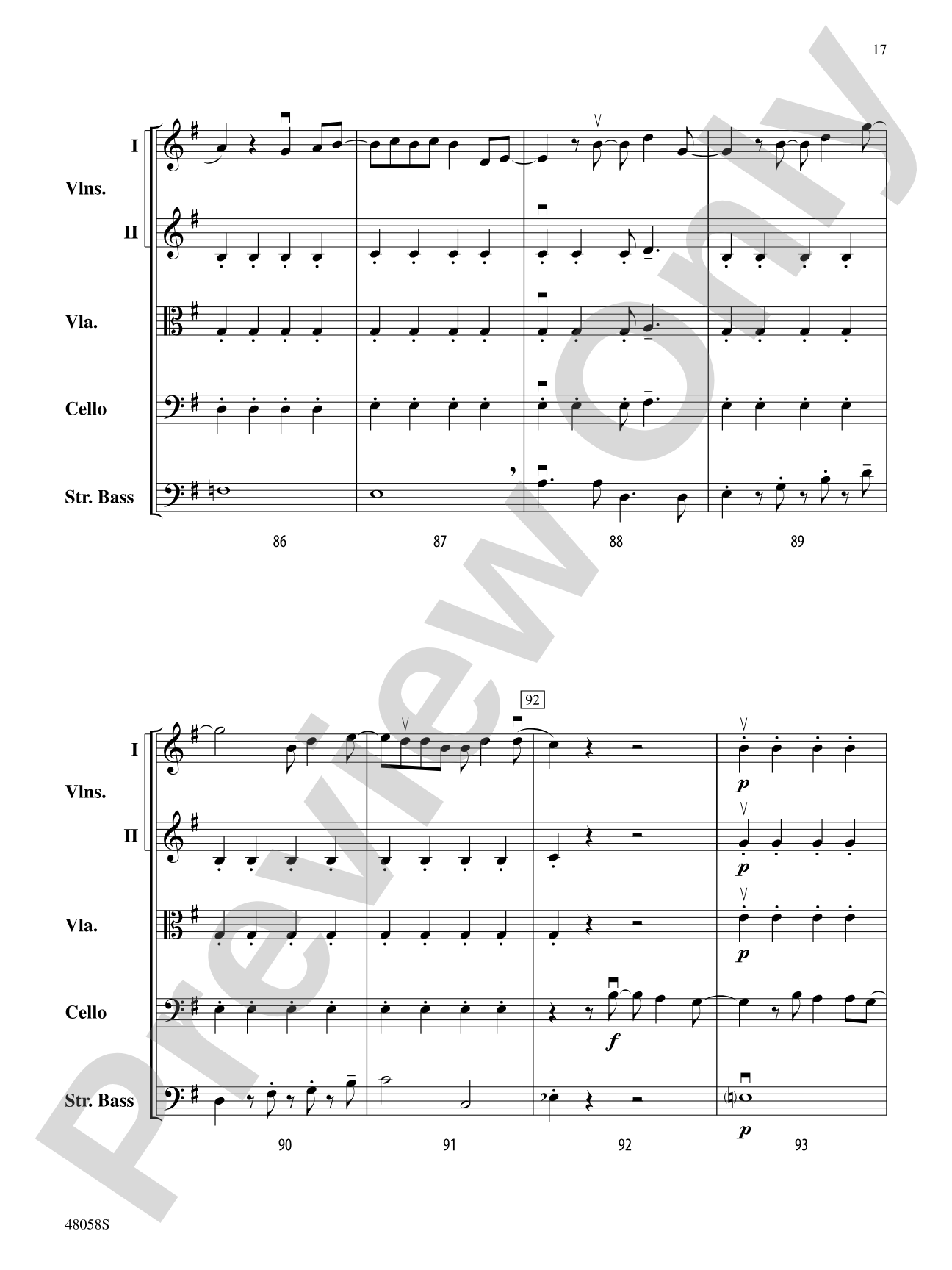 Selections from Hamilton: String Orchestra Conductor Score & Parts