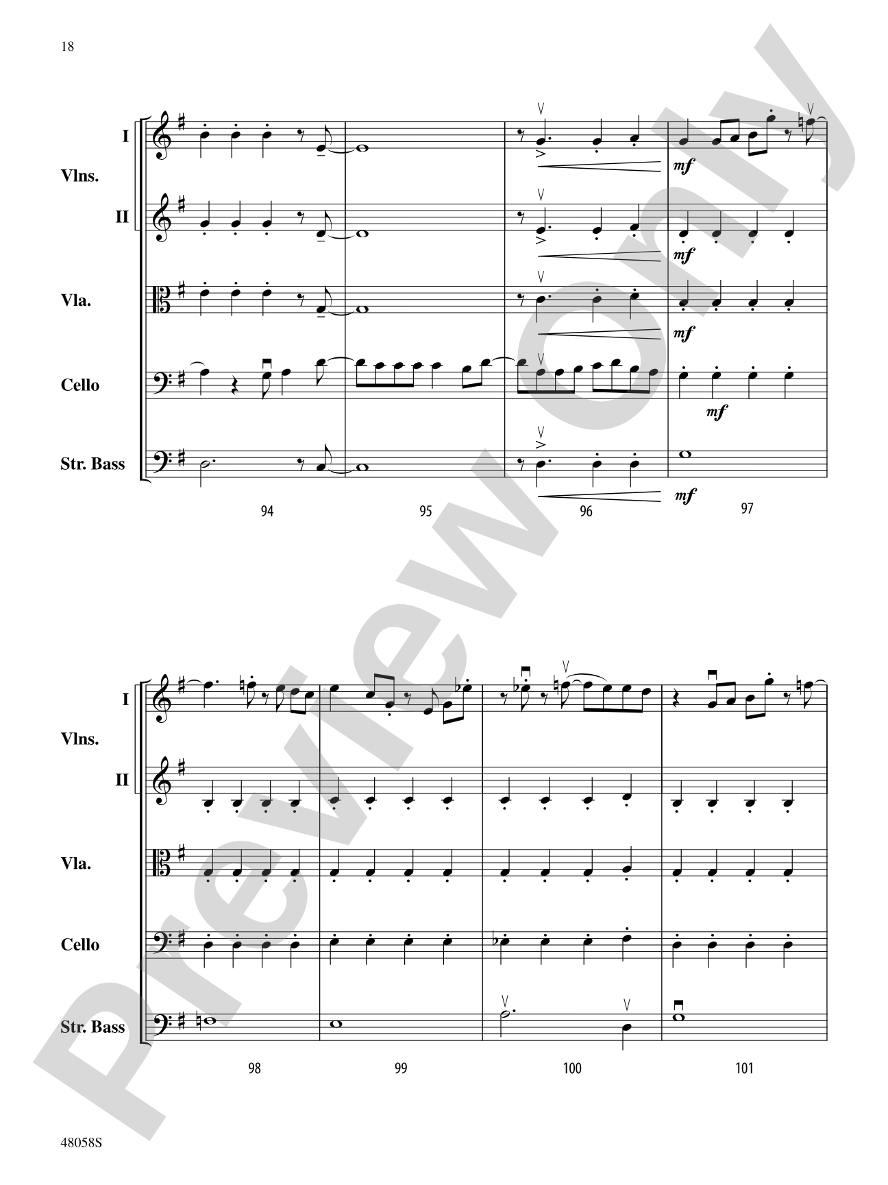 Selections from Hamilton: String Orchestra Conductor Score & Parts