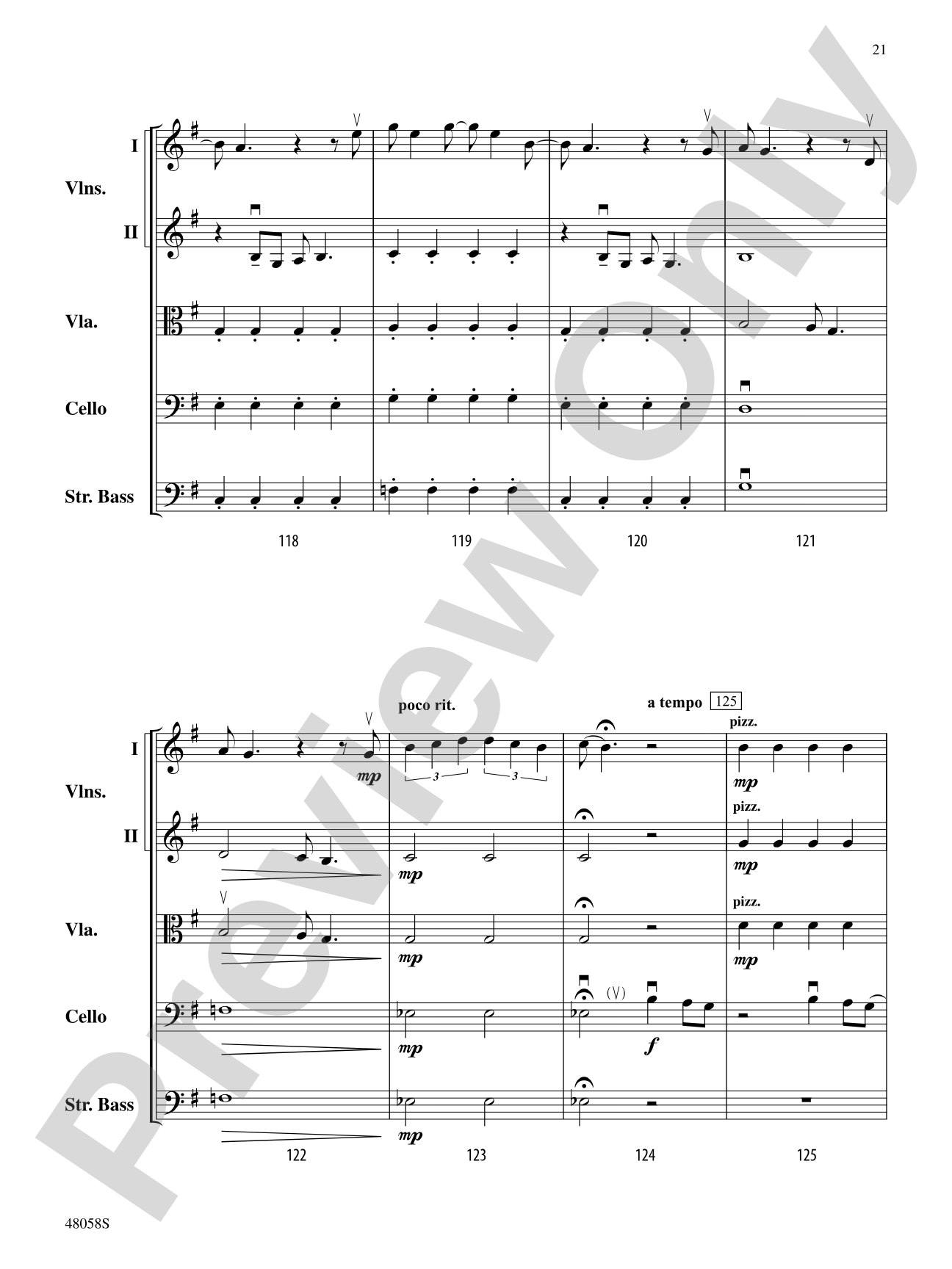 Selections from Hamilton: String Orchestra Conductor Score & Parts