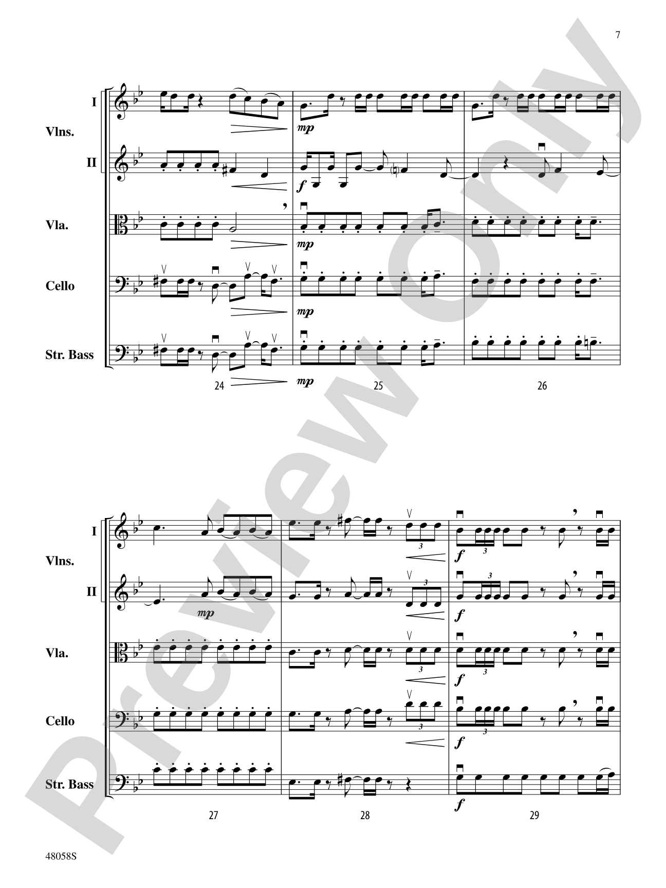 Selections from Hamilton: String Orchestra Conductor Score & Parts