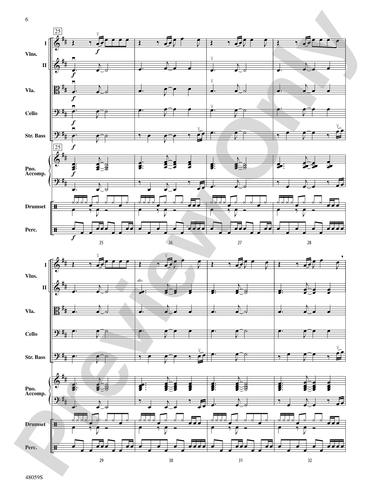 Sunflower: String Orchestra Conductor Score & Parts