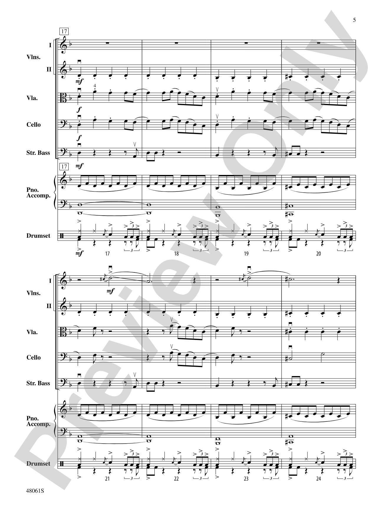 Believer: String Orchestra Conductor Score & Parts
