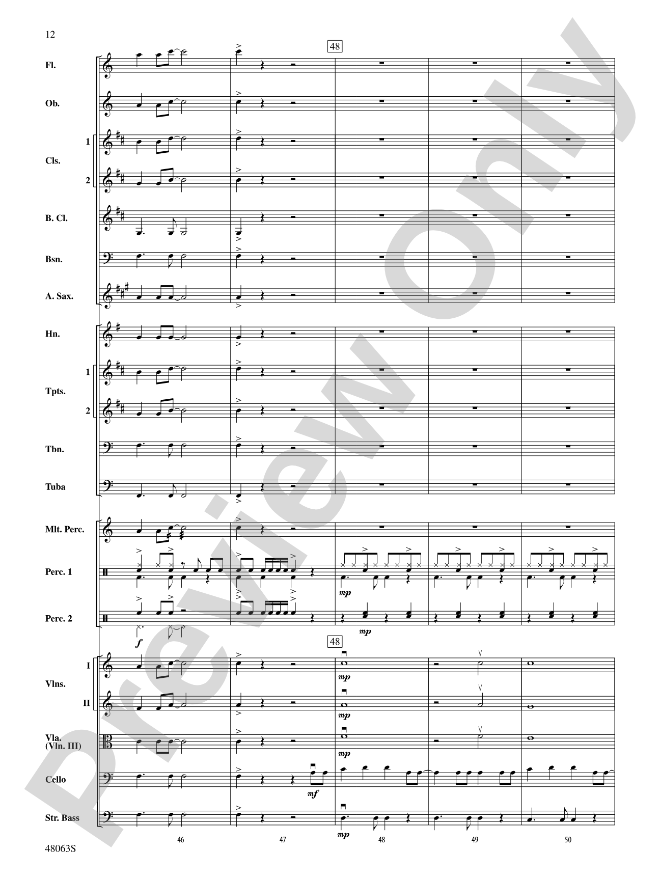 Danger Zone from <i>Top Gun</i>: Full Orchestra Conductor Score & Parts