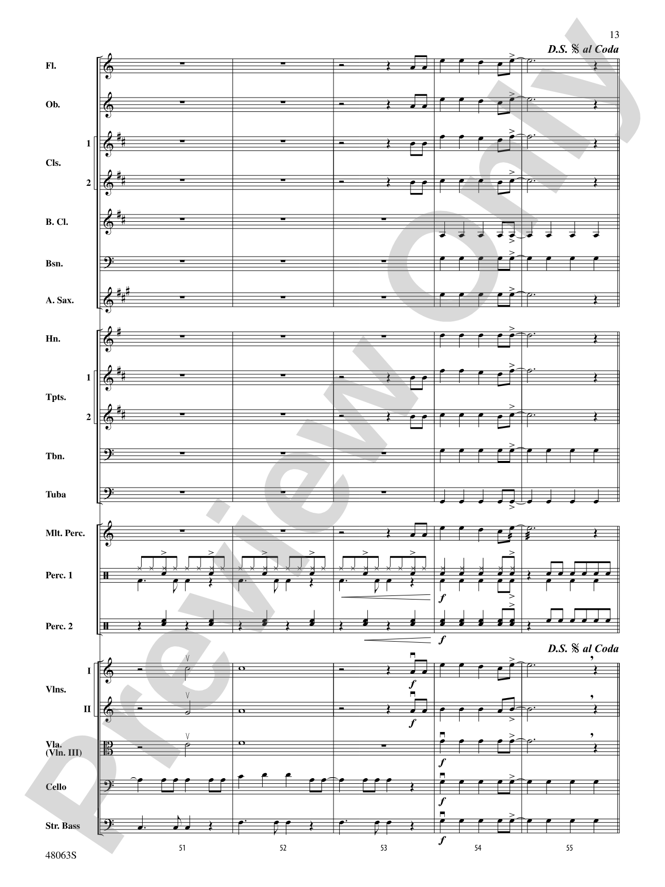 Danger Zone from <i>Top Gun</i>: Full Orchestra Conductor Score & Parts
