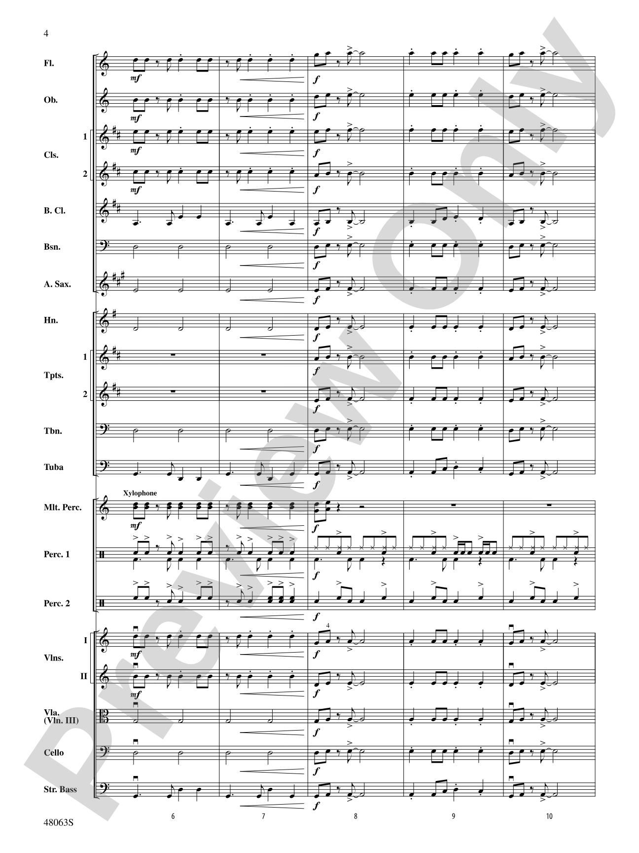 Danger Zone from <i>Top Gun</i>: Full Orchestra Conductor Score & Parts