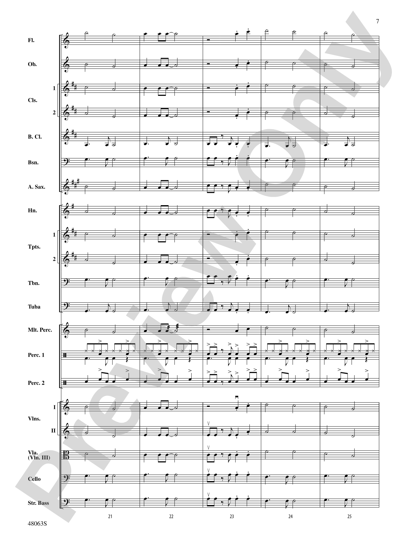 Danger Zone from <i>Top Gun</i>: Full Orchestra Conductor Score & Parts
