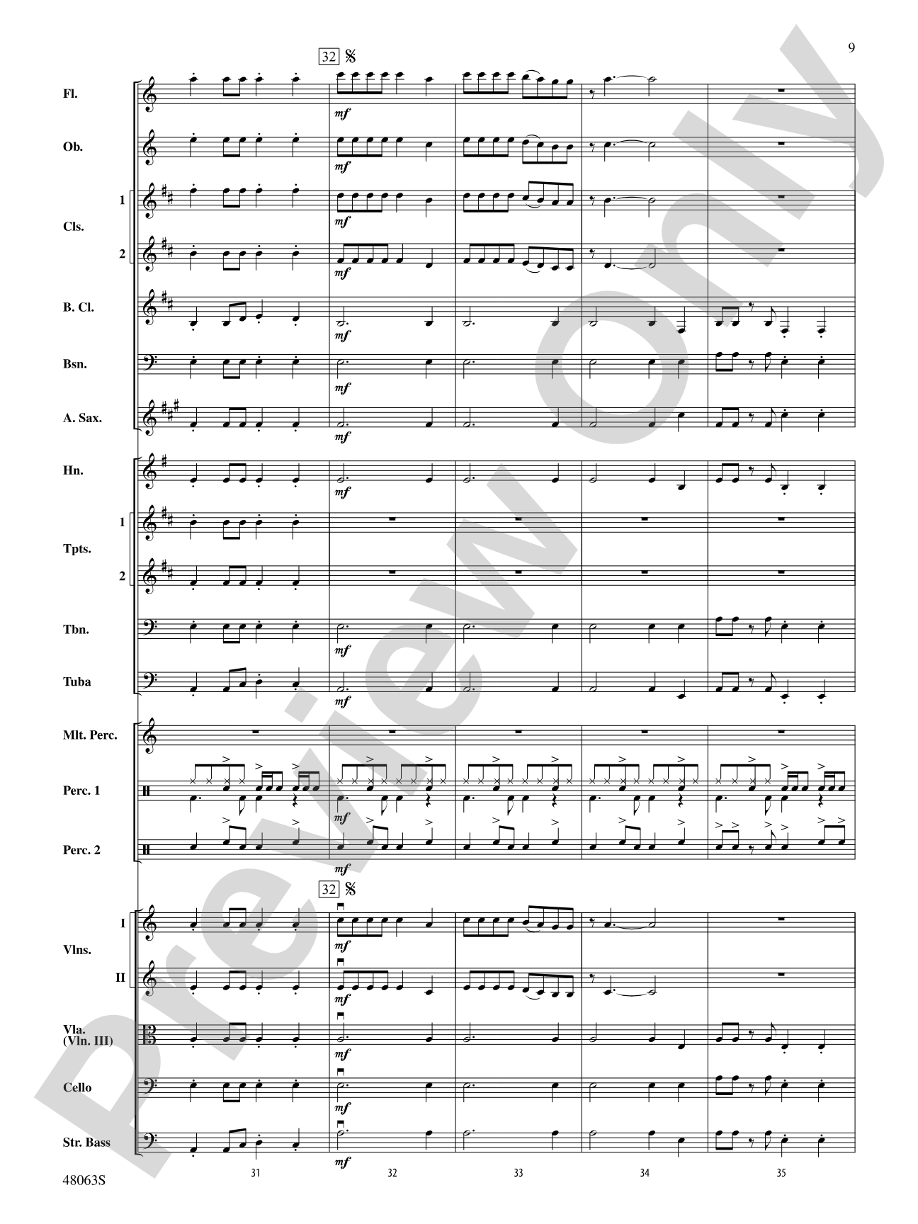 Danger Zone from <i>Top Gun</i>: Full Orchestra Conductor Score & Parts