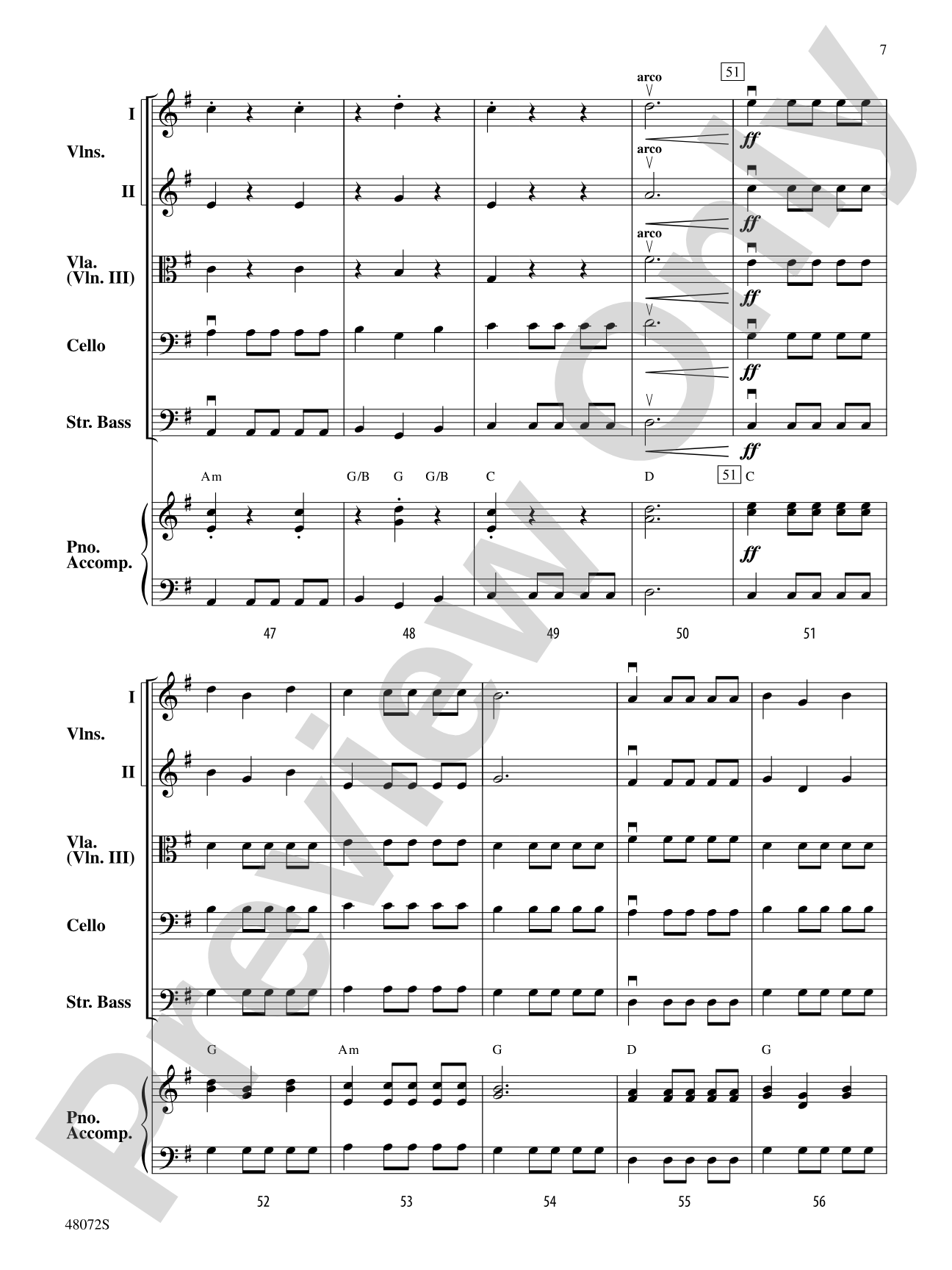 King Dorian's Court: String Orchestra Conductor Score & Parts