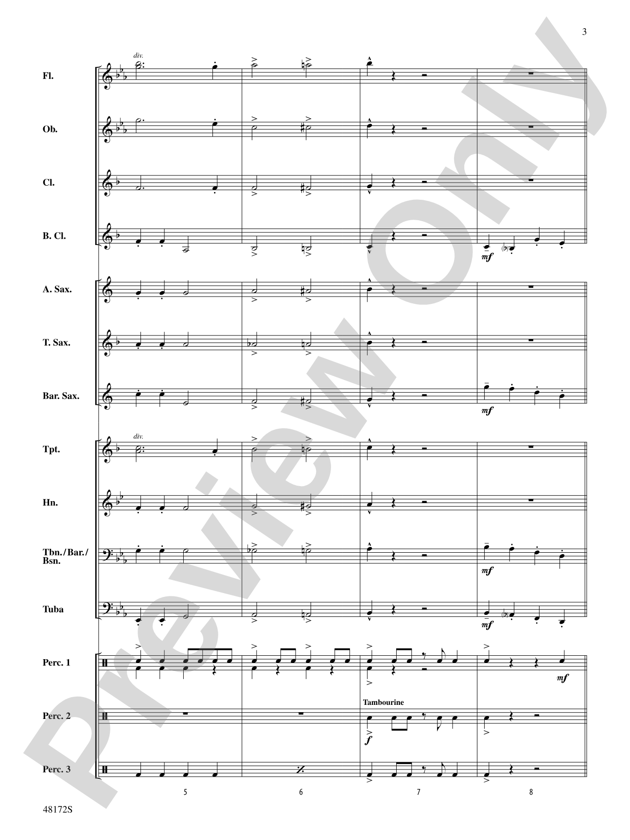 I Got Rhythm: Concert Band Conductor Score & Parts