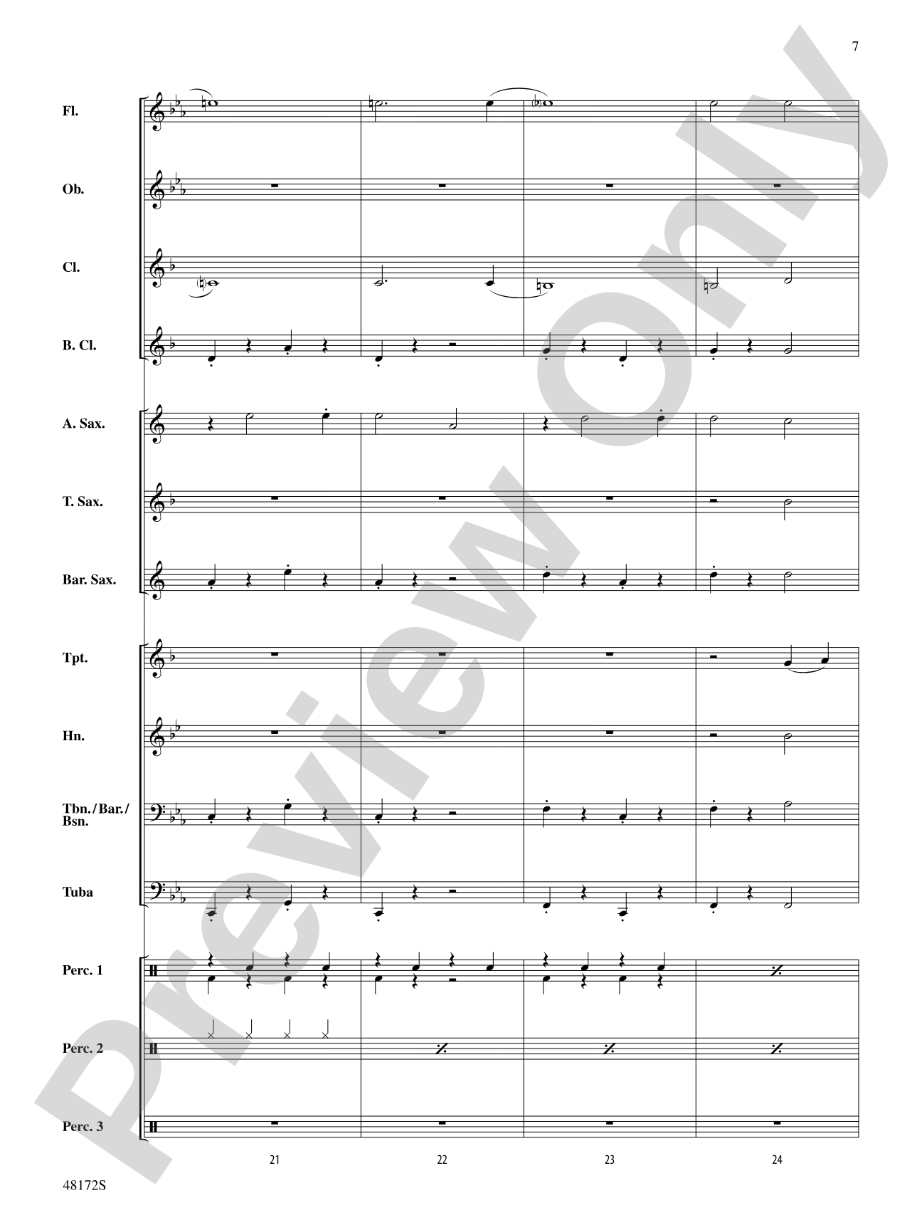 I Got Rhythm: Concert Band Conductor Score & Parts