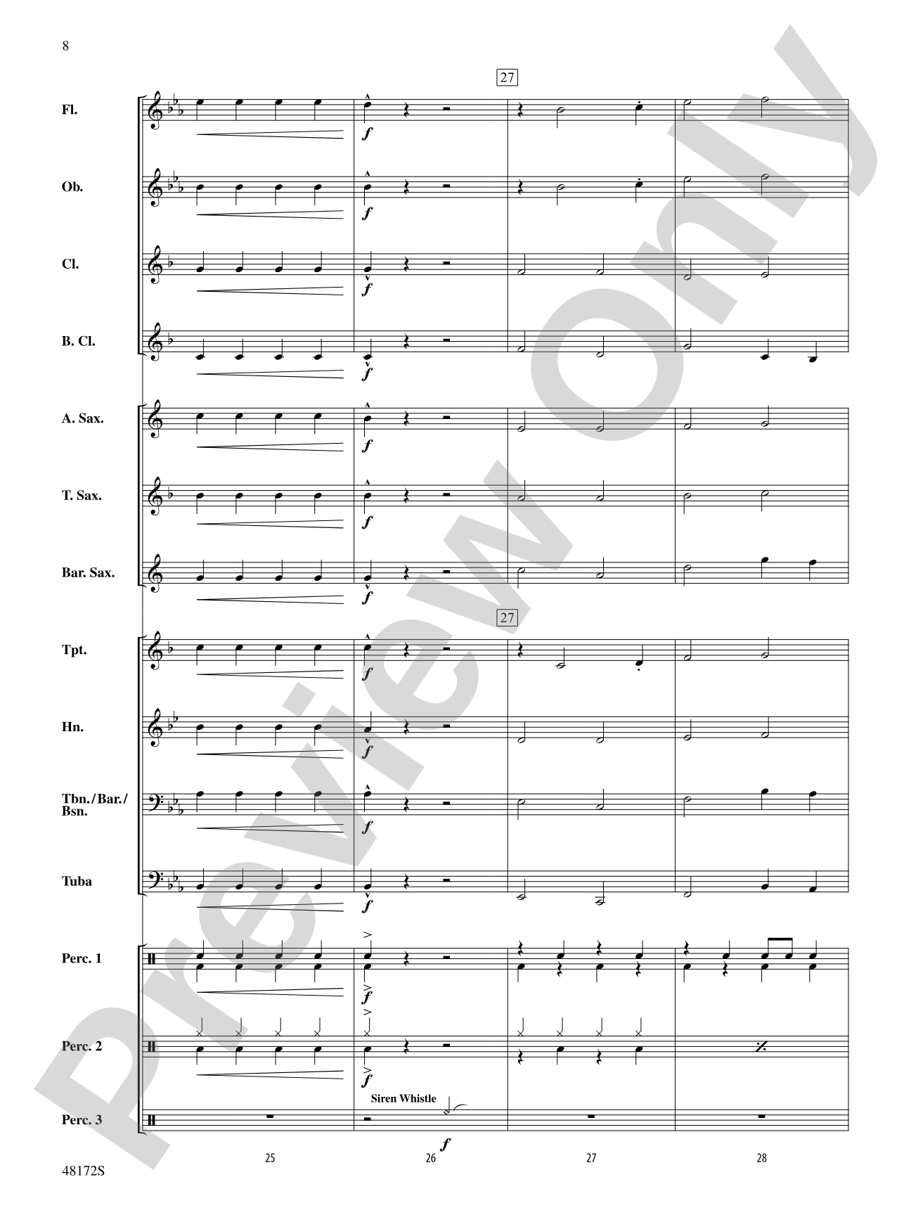 I Got Rhythm: Concert Band Conductor Score & Parts