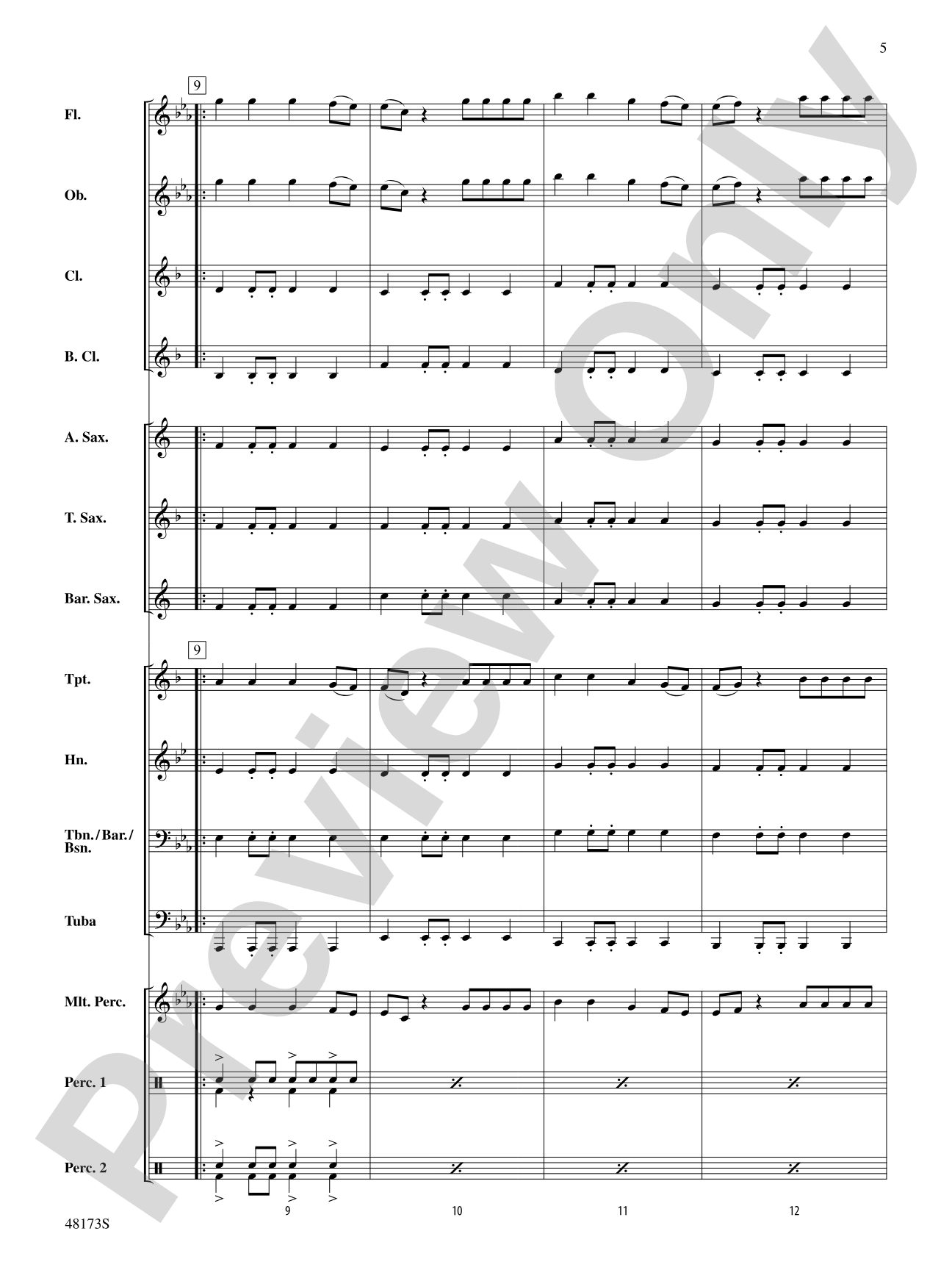 High Hopes: Concert Band Conductor Score & Parts