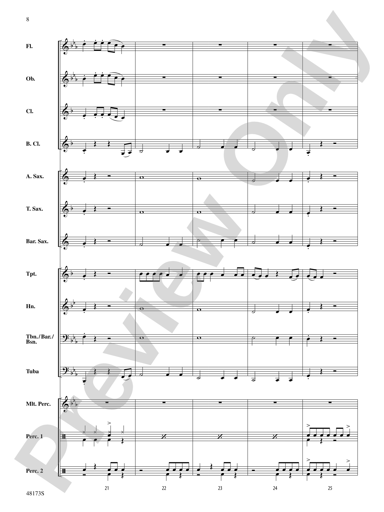 High Hopes: Concert Band Conductor Score & Parts