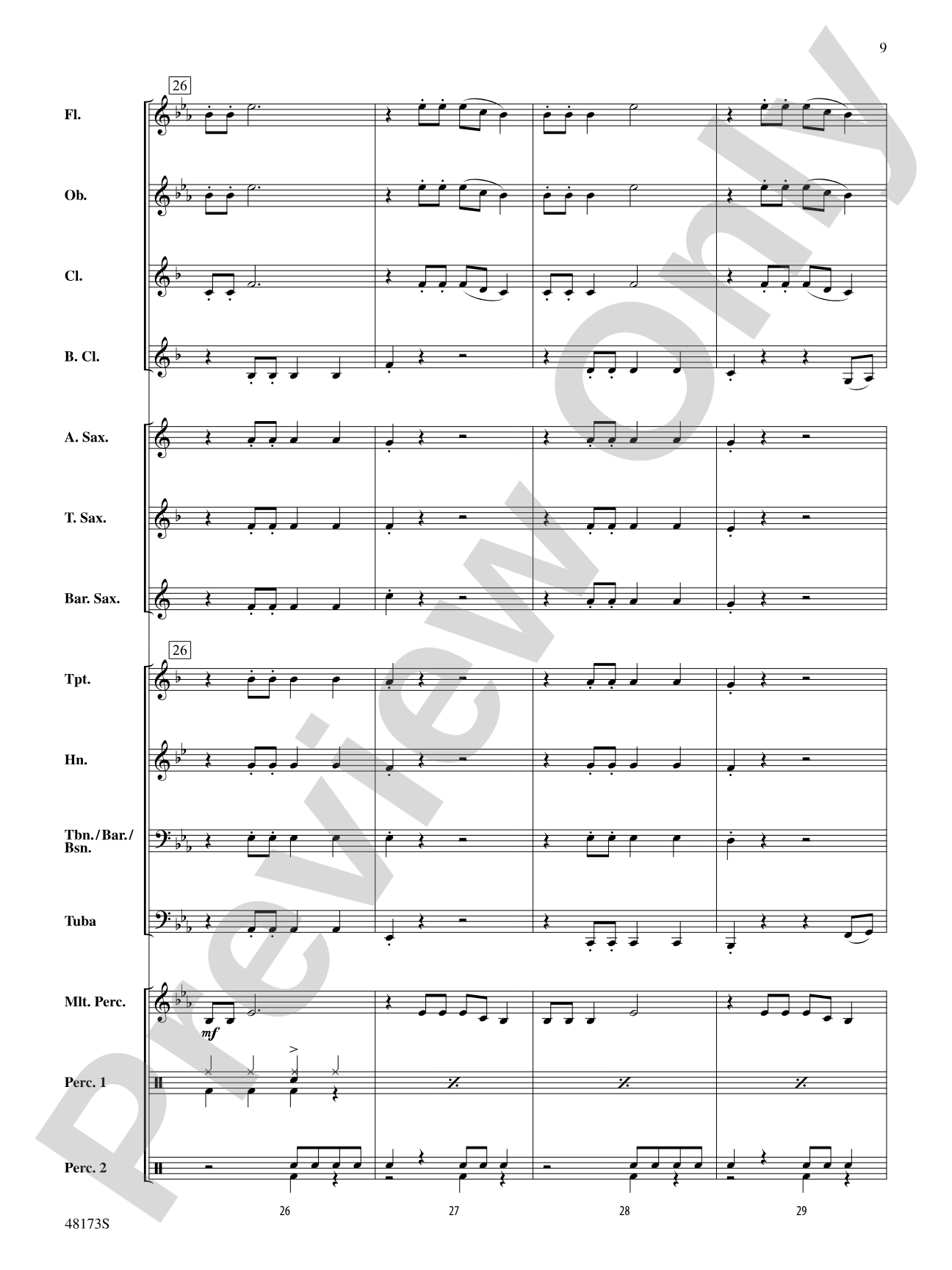 High Hopes: Concert Band Conductor Score & Parts