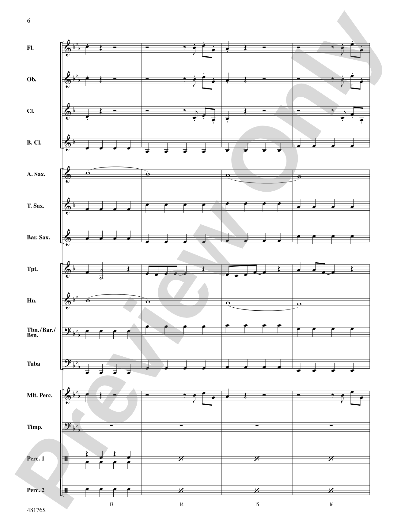 It's Raining Tacos: Concert Band Conductor Score & Parts