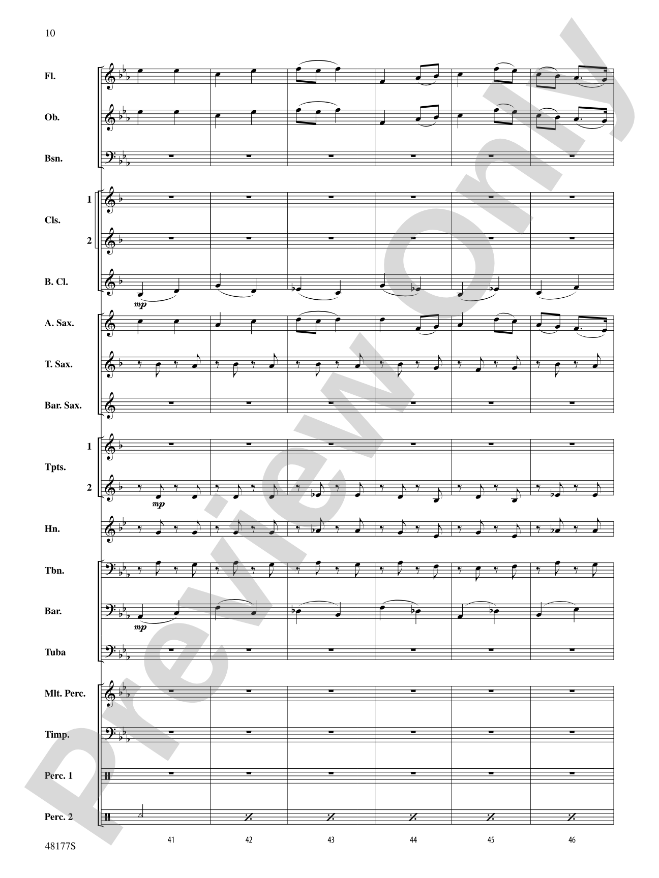 English Folk Song Suite: Concert Band Conductor Score & Parts