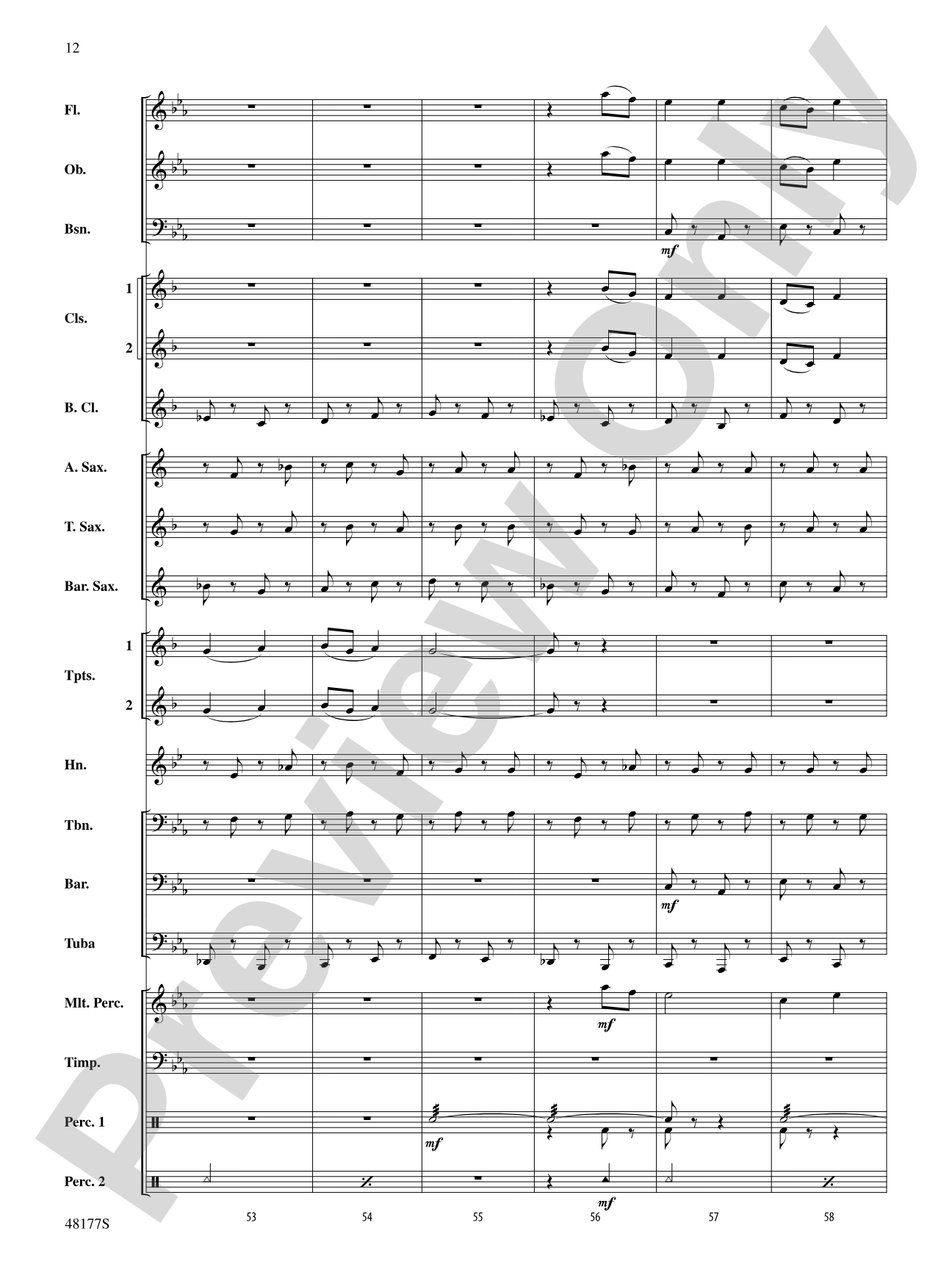 English Folk Song Suite: Concert Band Conductor Score & Parts