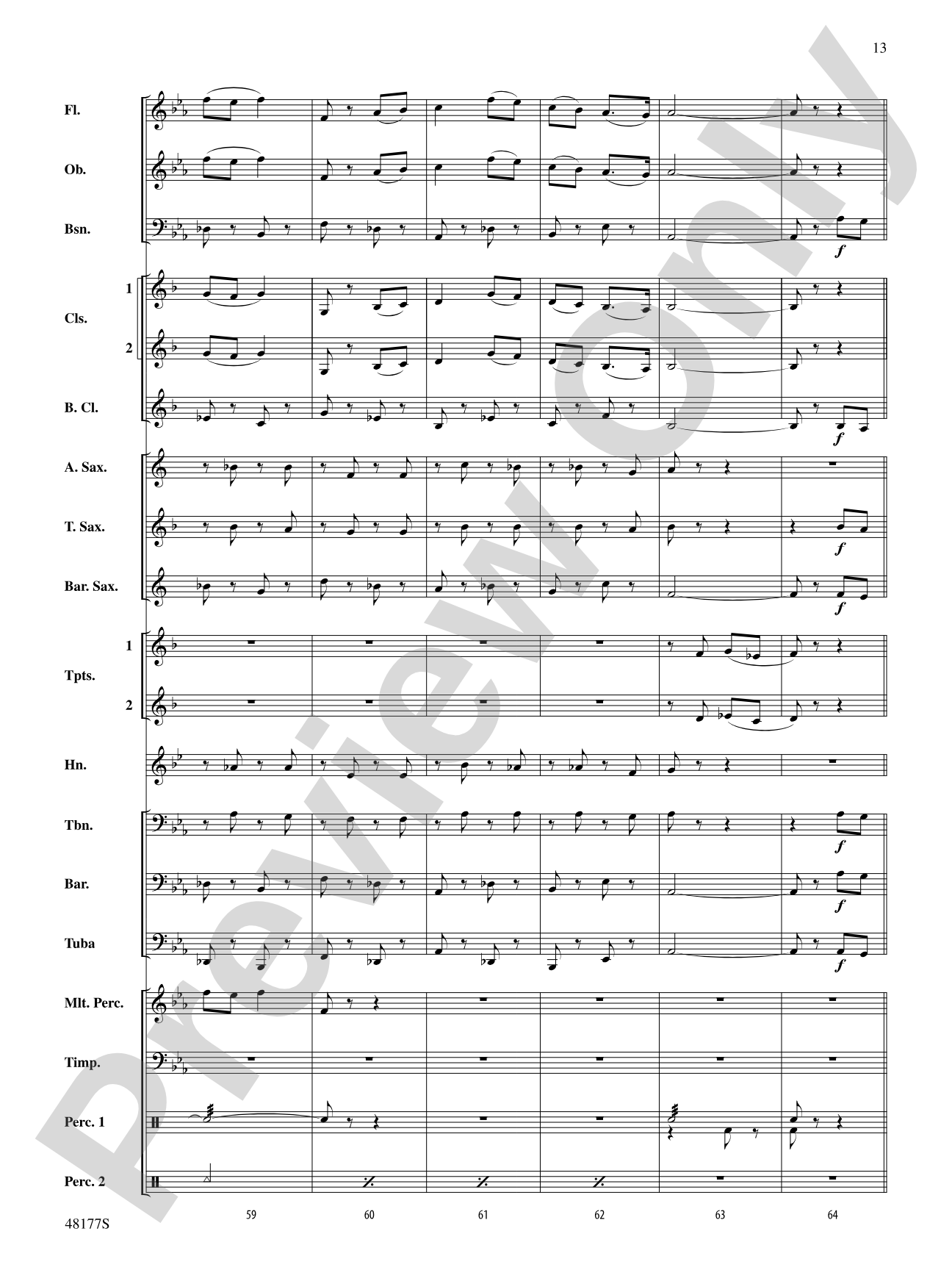English Folk Song Suite: Concert Band Conductor Score & Parts