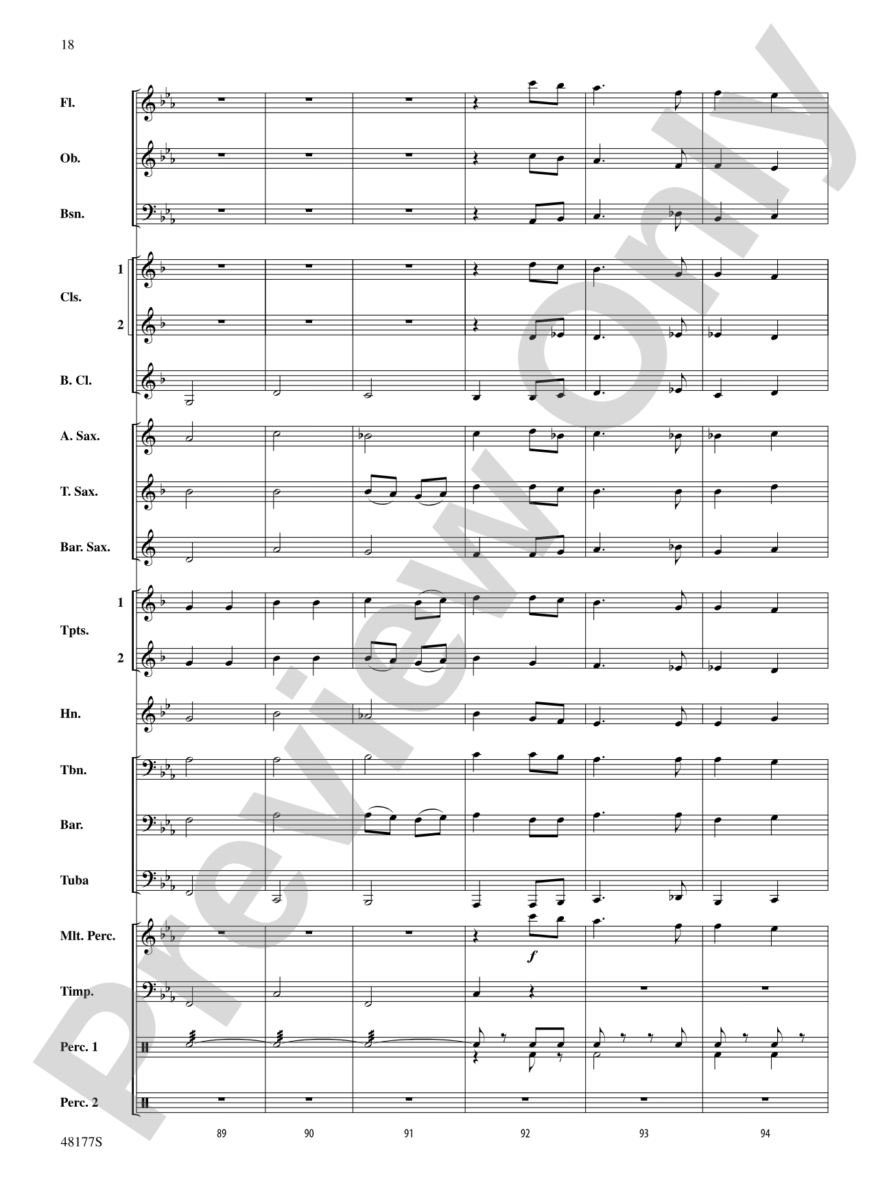English Folk Song Suite: Concert Band Conductor Score & Parts