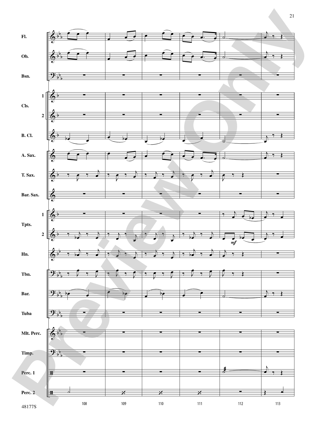 English Folk Song Suite: Concert Band Conductor Score & Parts