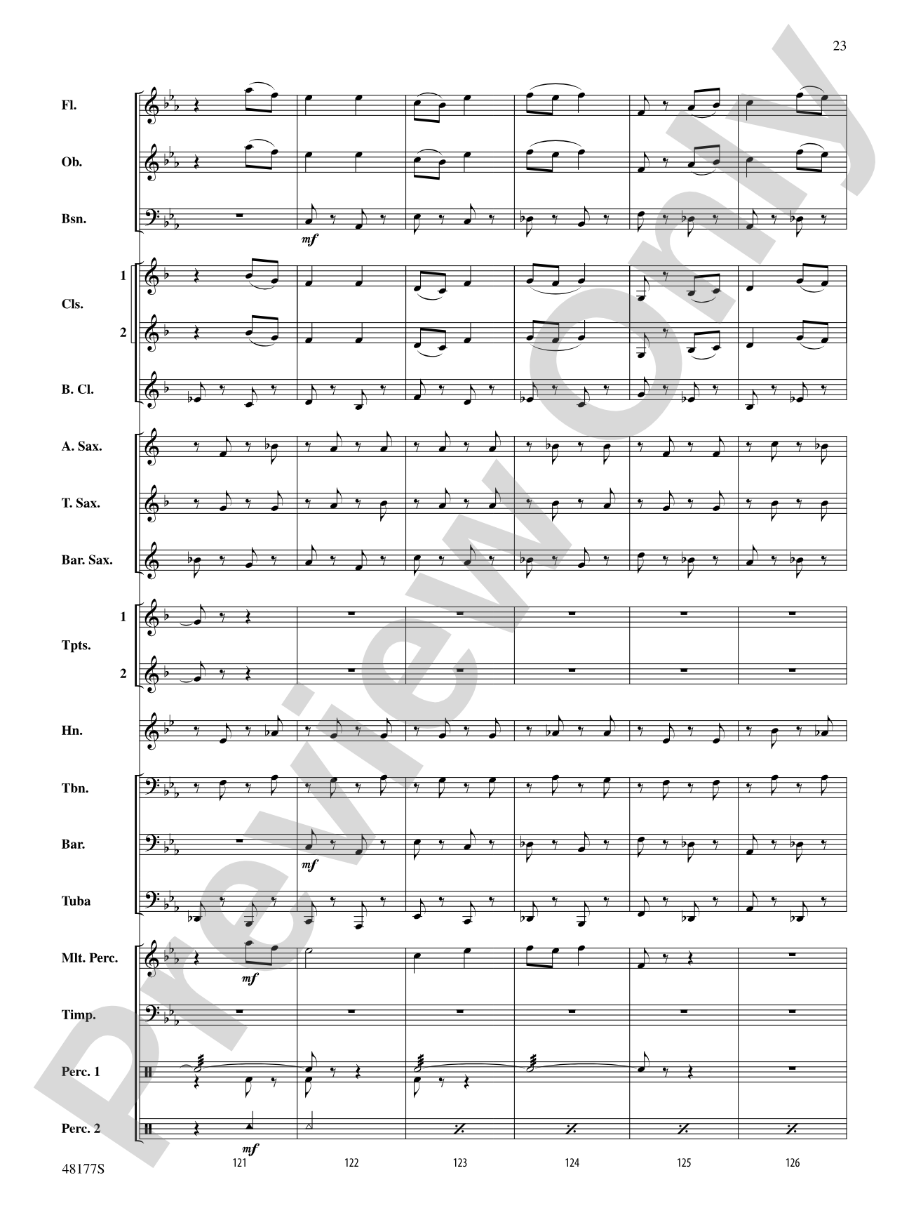 English Folk Song Suite: Concert Band Conductor Score & Parts