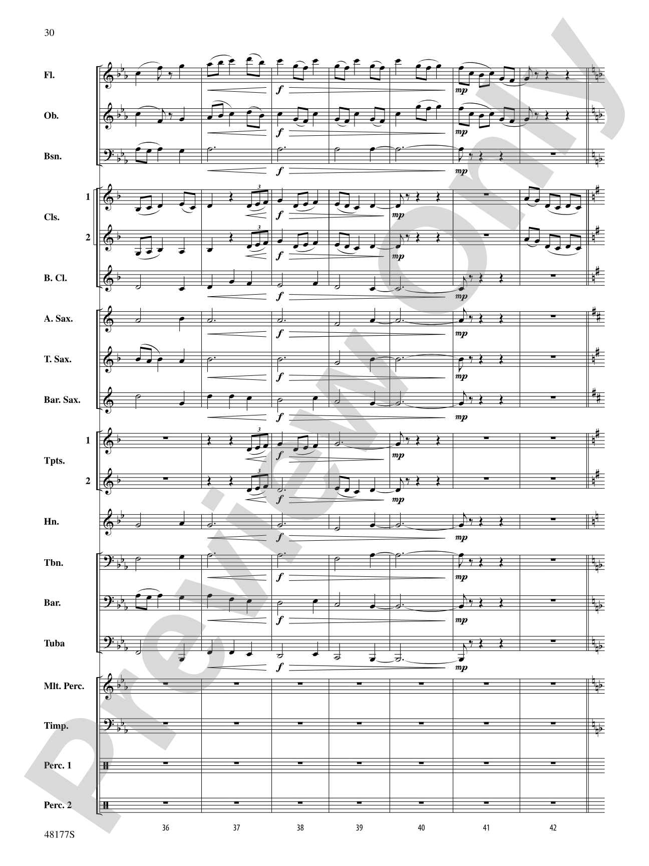 English Folk Song Suite: Concert Band Conductor Score & Parts