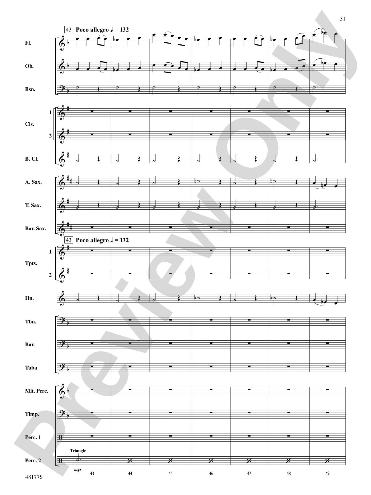 English Folk Song Suite: Concert Band Conductor Score & Parts