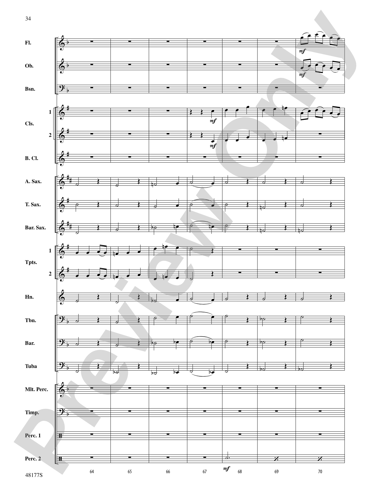 English Folk Song Suite: Concert Band Conductor Score & Parts