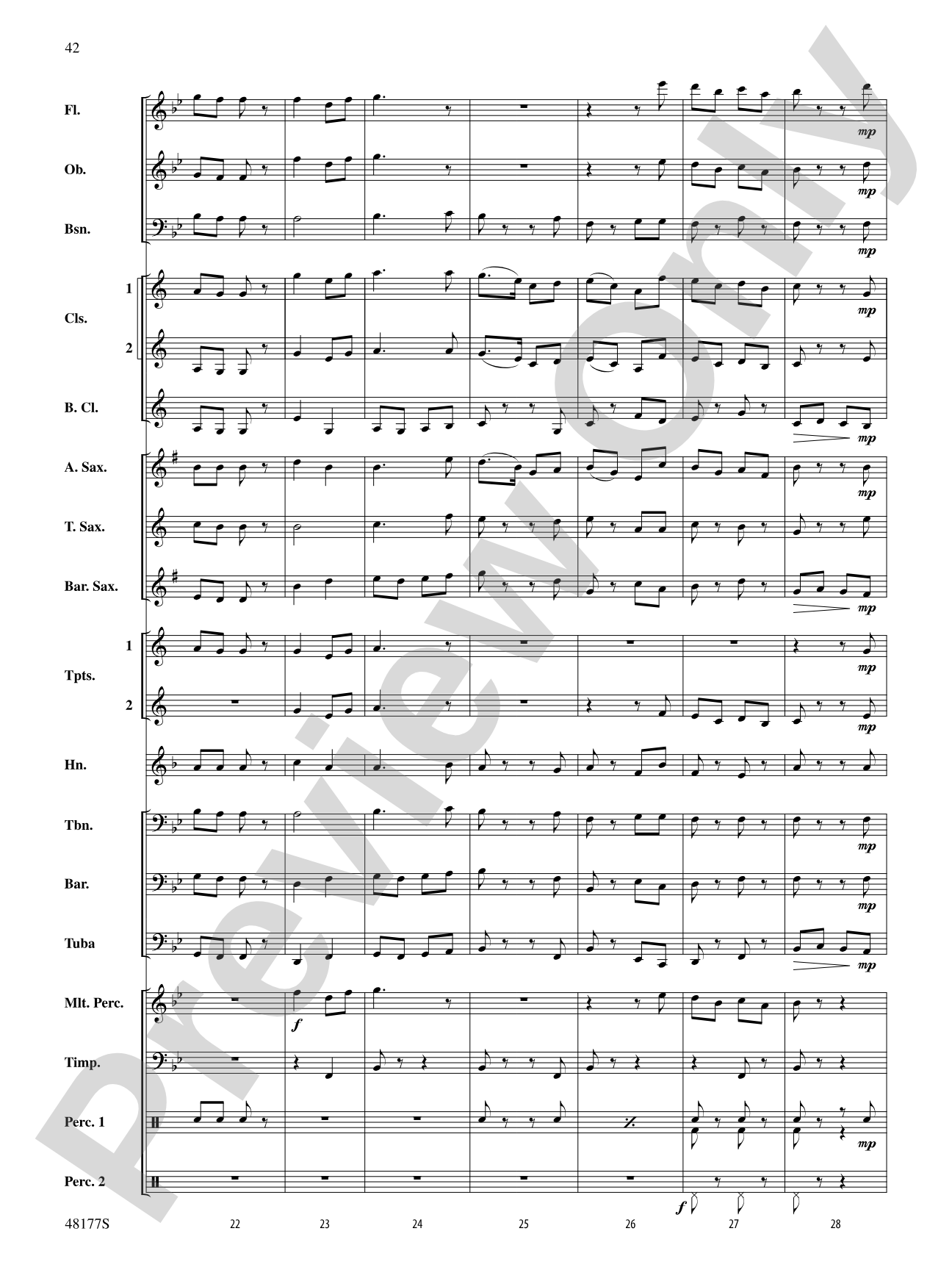 English Folk Song Suite: Concert Band Conductor Score & Parts