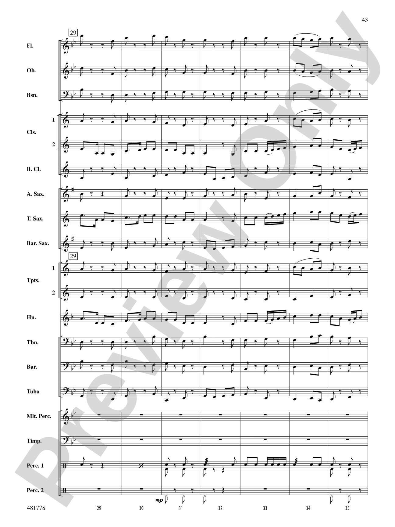 English Folk Song Suite: Concert Band Conductor Score & Parts