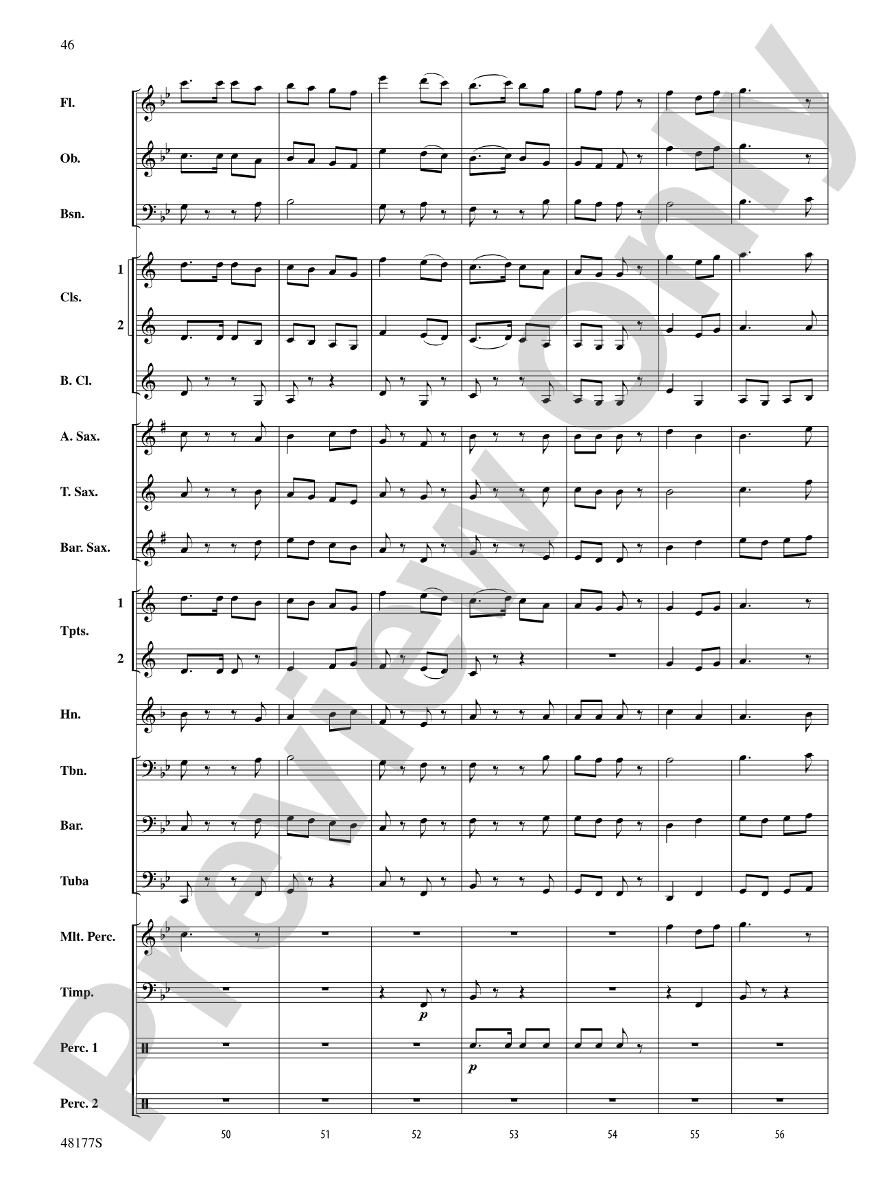 English Folk Song Suite: Concert Band Conductor Score & Parts