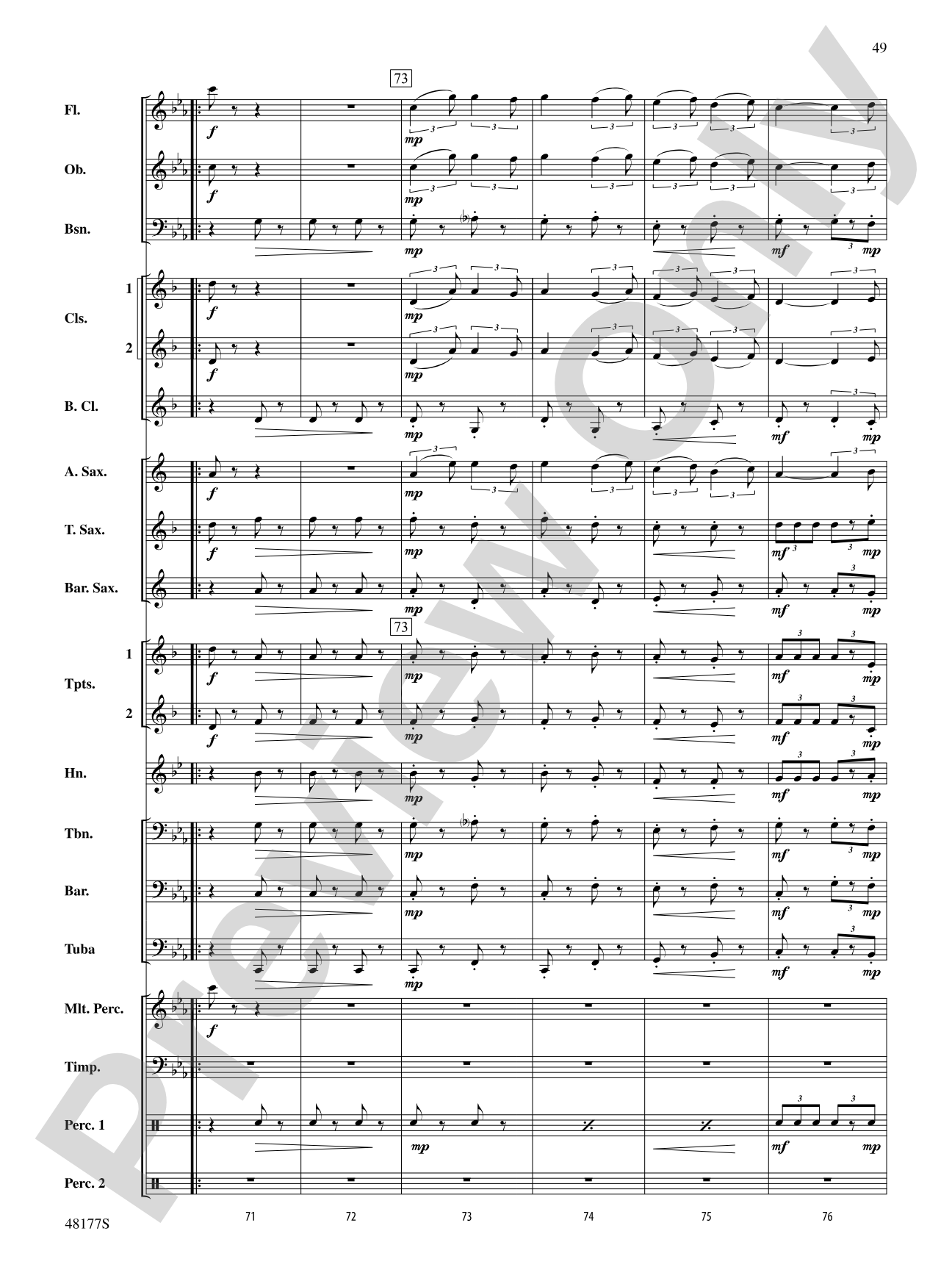 English Folk Song Suite: Concert Band Conductor Score & Parts