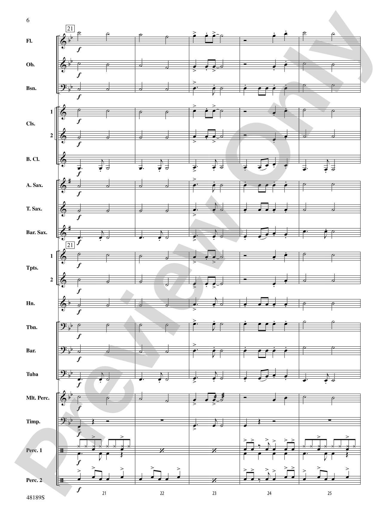 Danger Zone: Concert Band Conductor Score & Parts