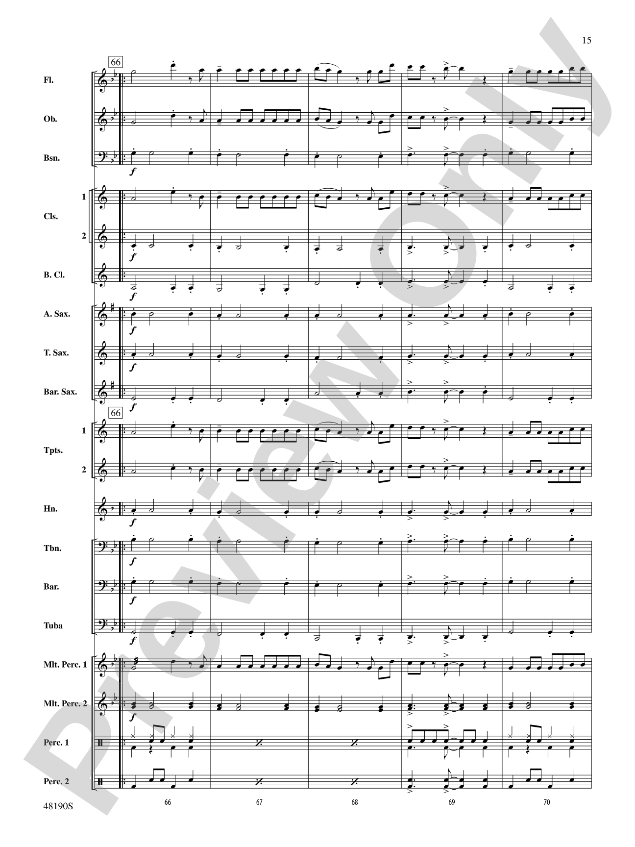 Con Calma (Remix): Concert Band Conductor Score & Parts