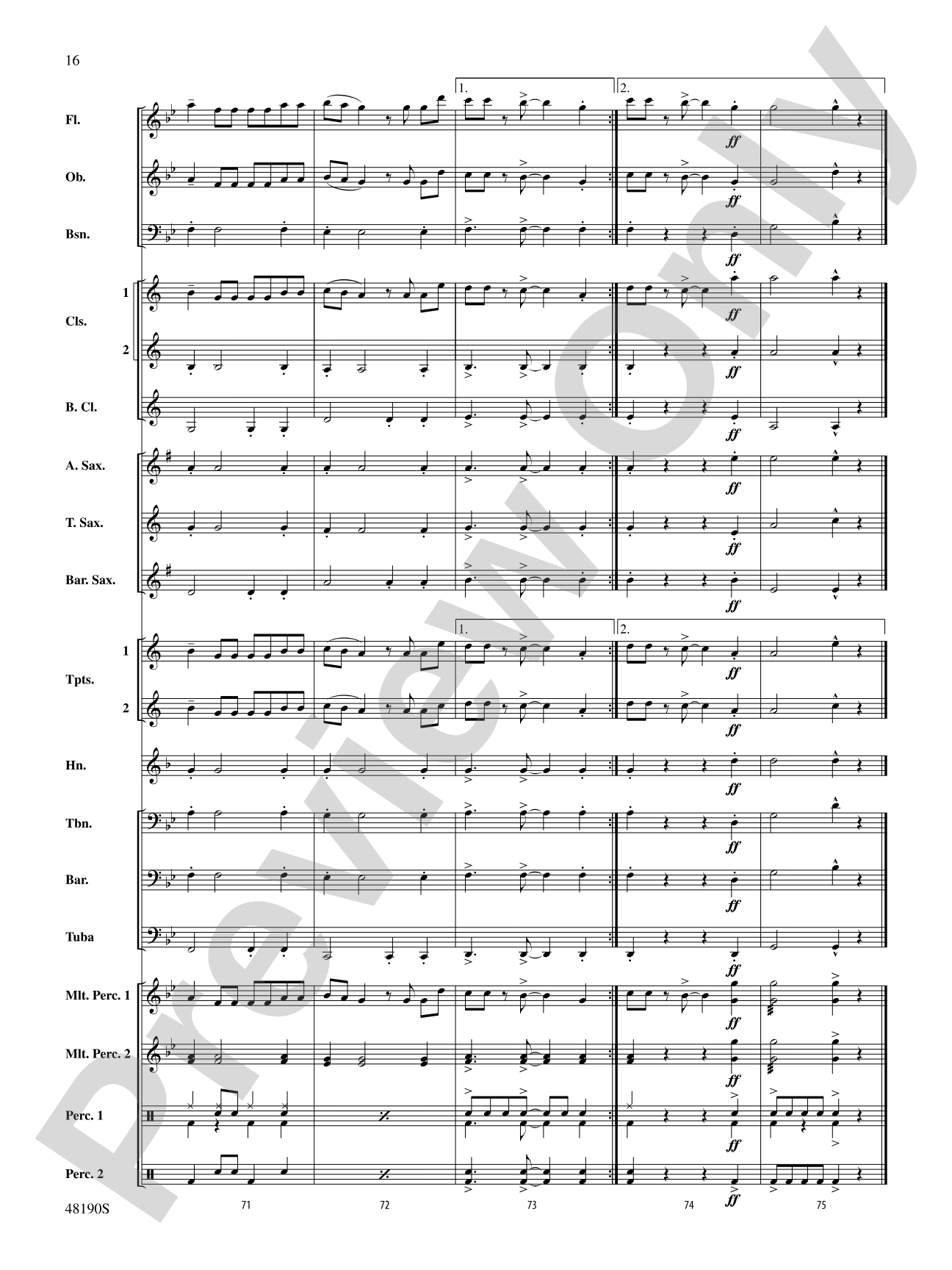 Con Calma (Remix): Concert Band Conductor Score & Parts