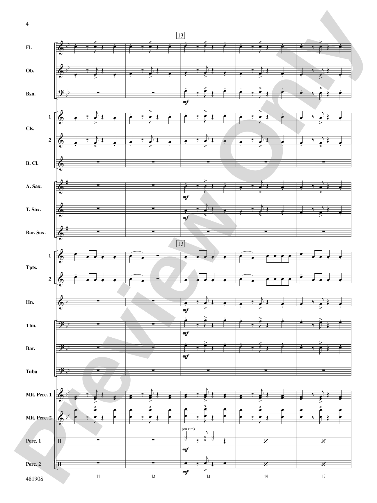 Con Calma (Remix): Concert Band Conductor Score & Parts