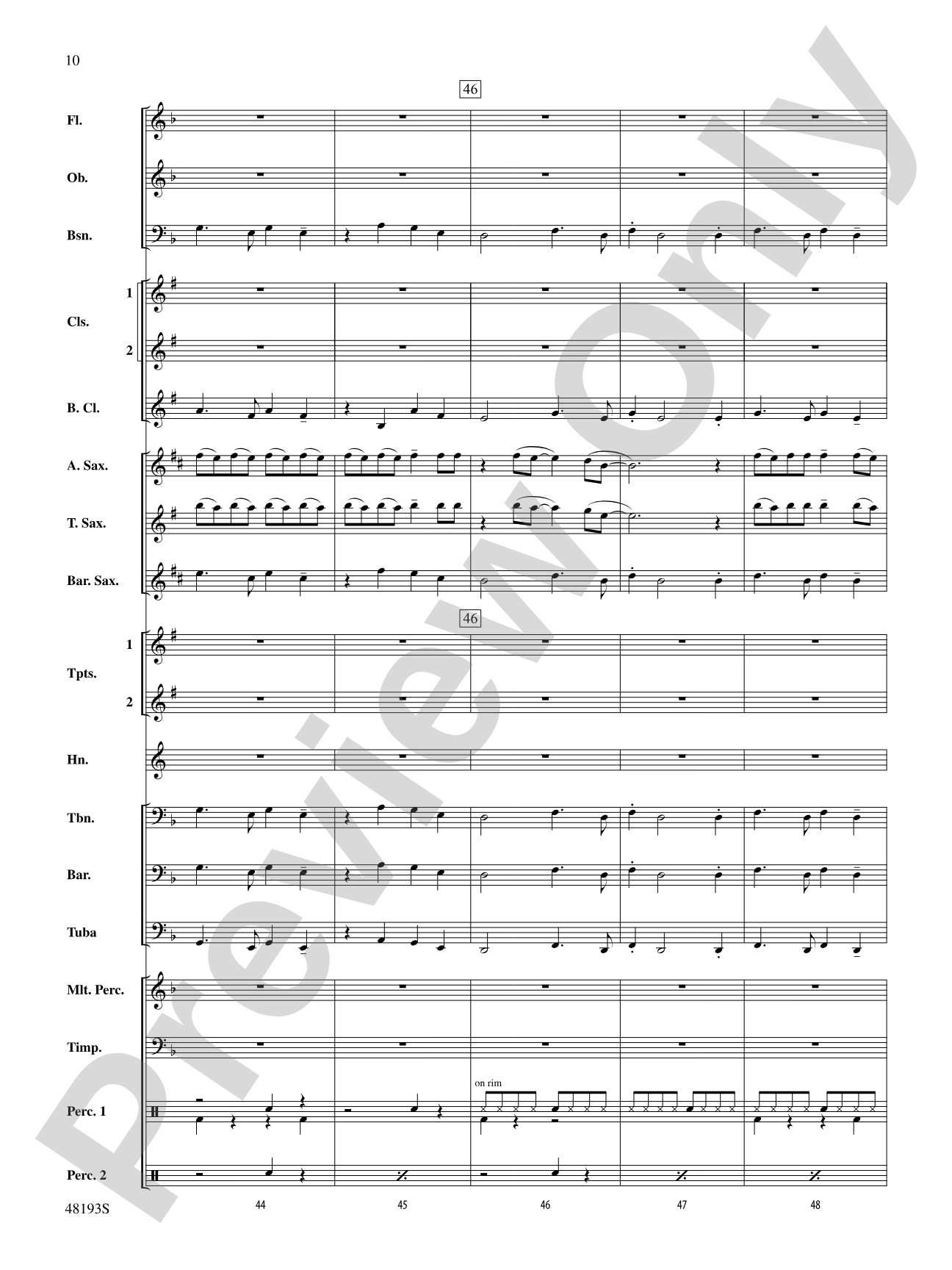 Natural: Concert Band Conductor Score & Parts