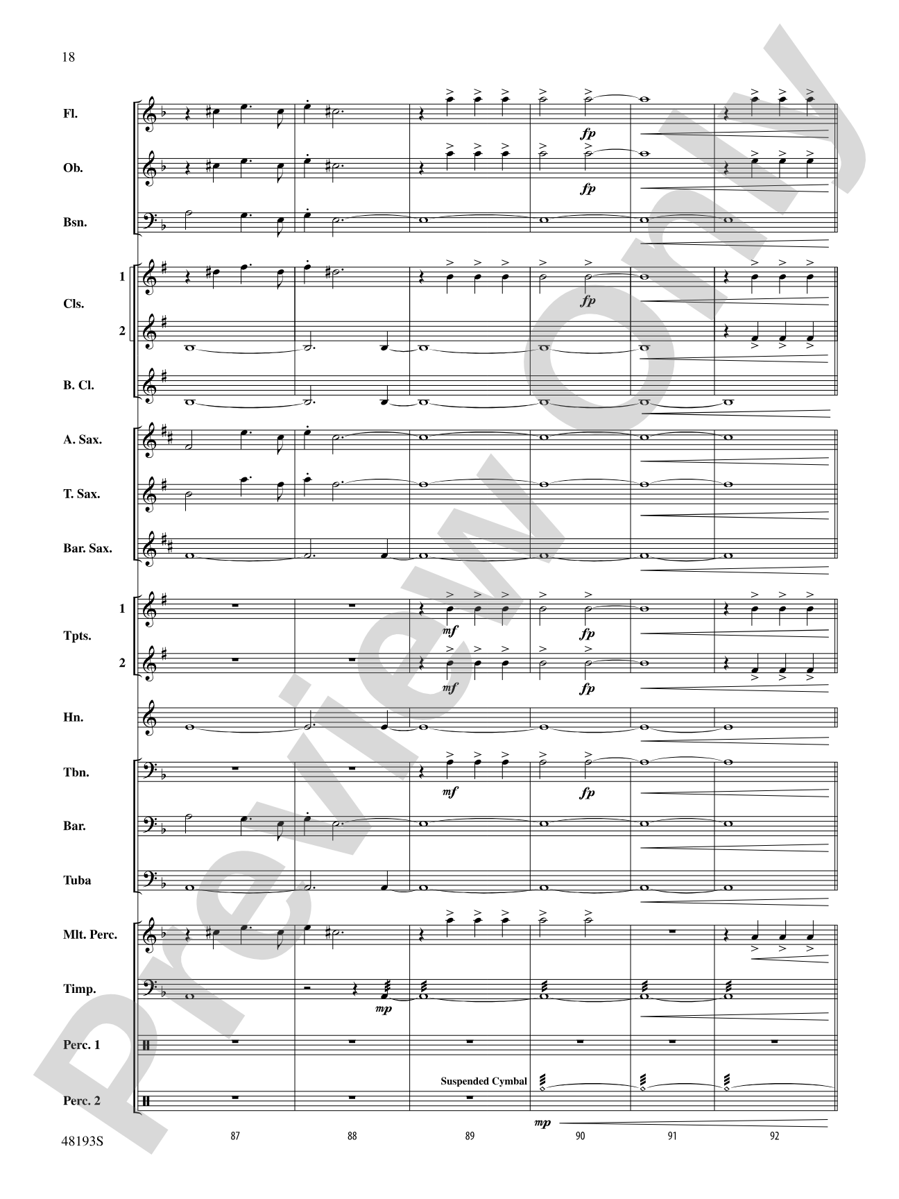 Natural: Concert Band Conductor Score & Parts