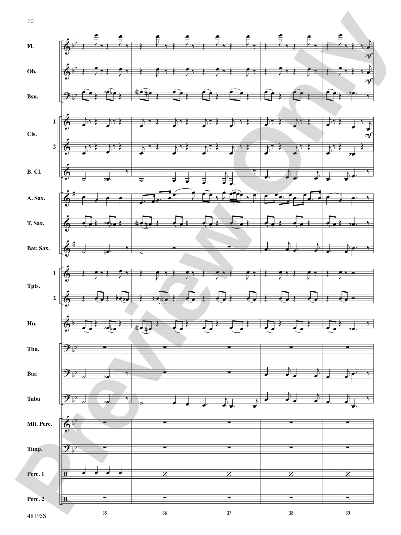 Murder Most Musical: Score