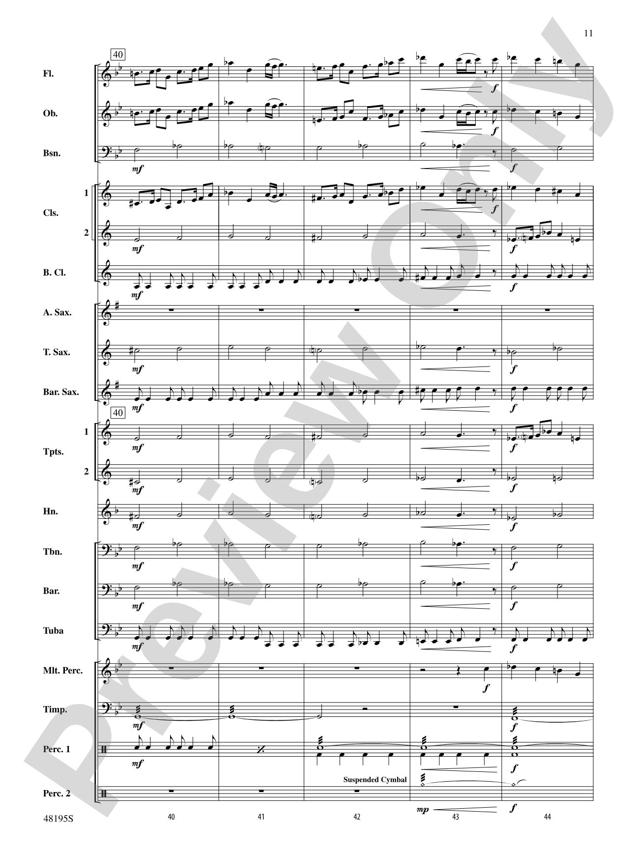 Murder Most Musical: Score