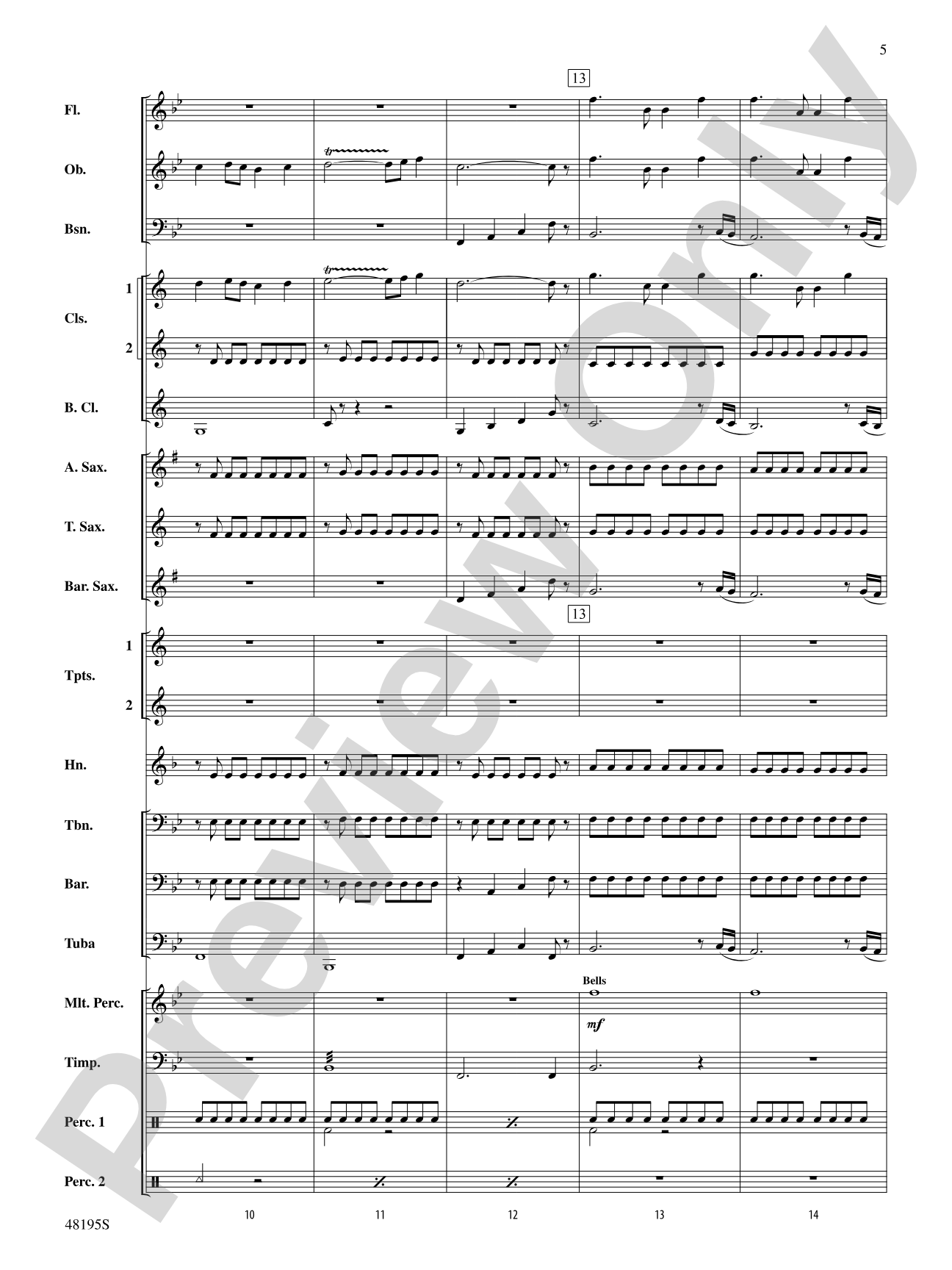 Murder Most Musical: Score