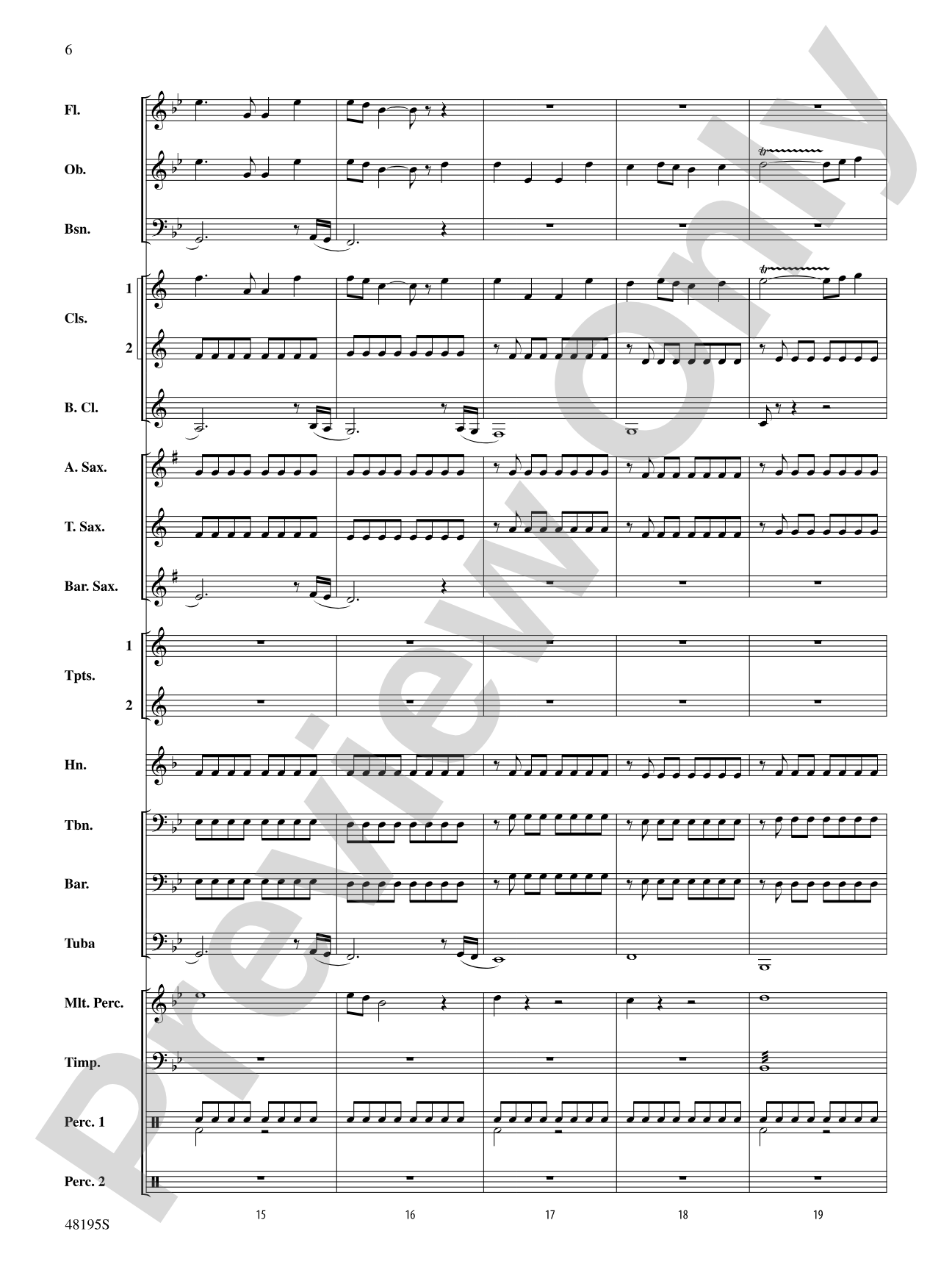 Murder Most Musical: Score