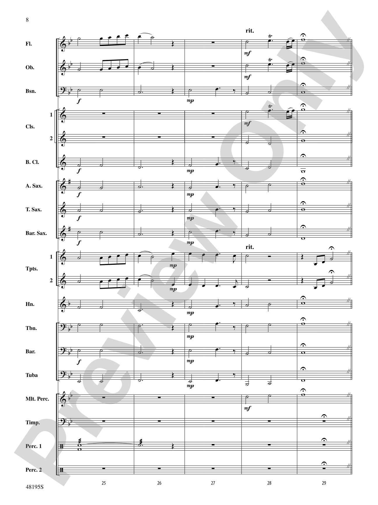 Murder Most Musical: Score