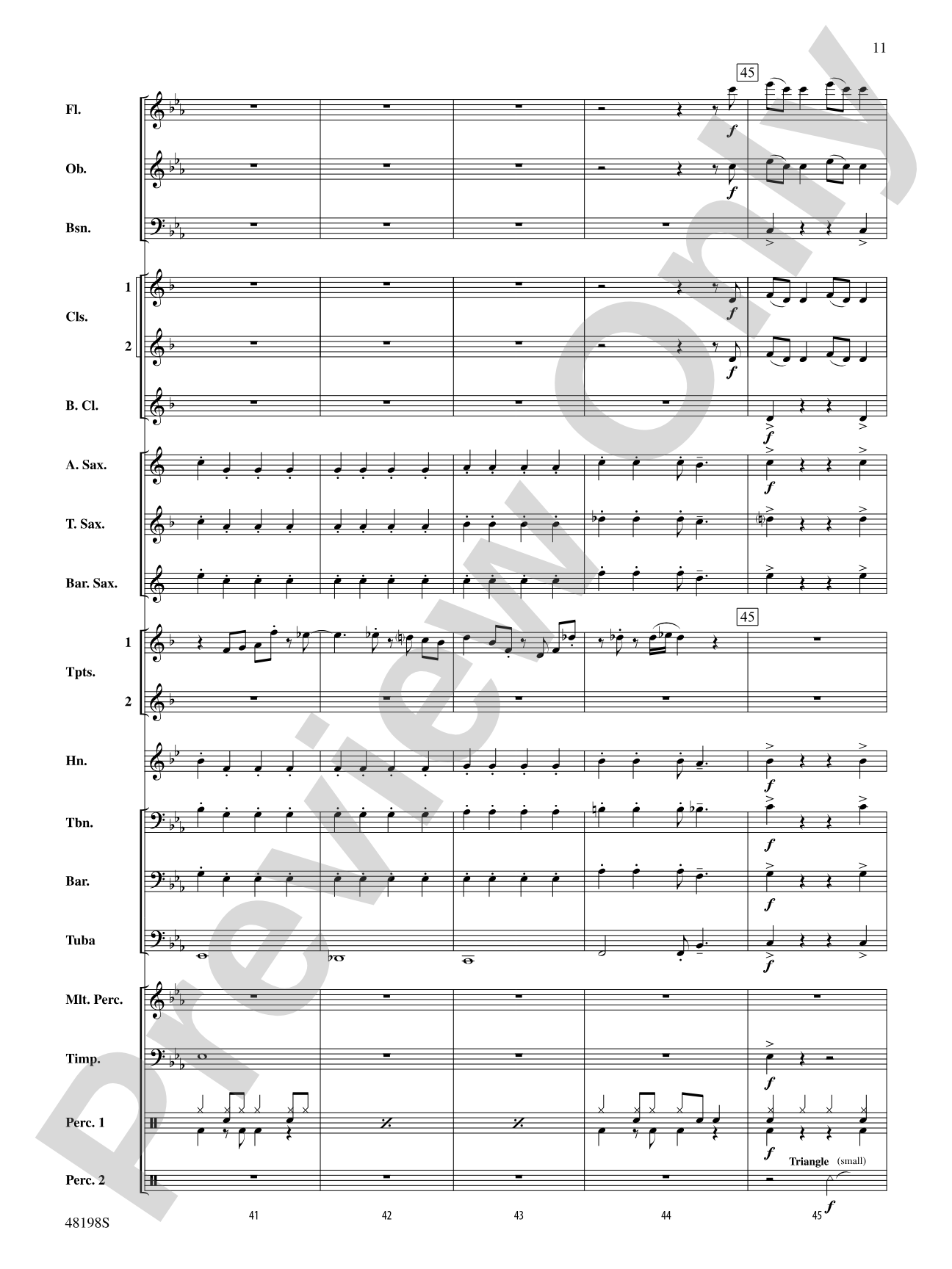 You'll Be Back: Concert Band Conductor Score & Parts