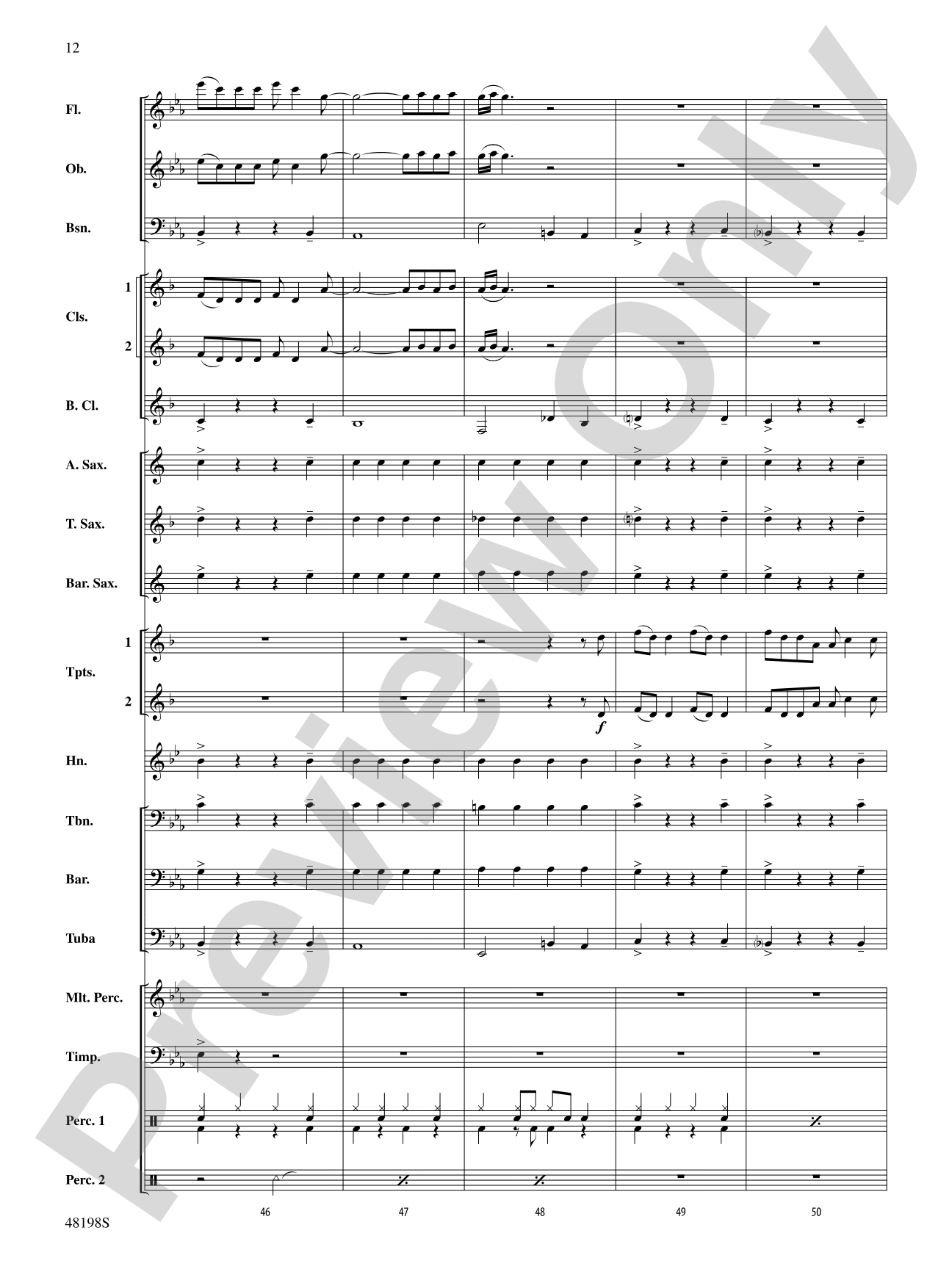You'll Be Back: Concert Band Conductor Score & Parts