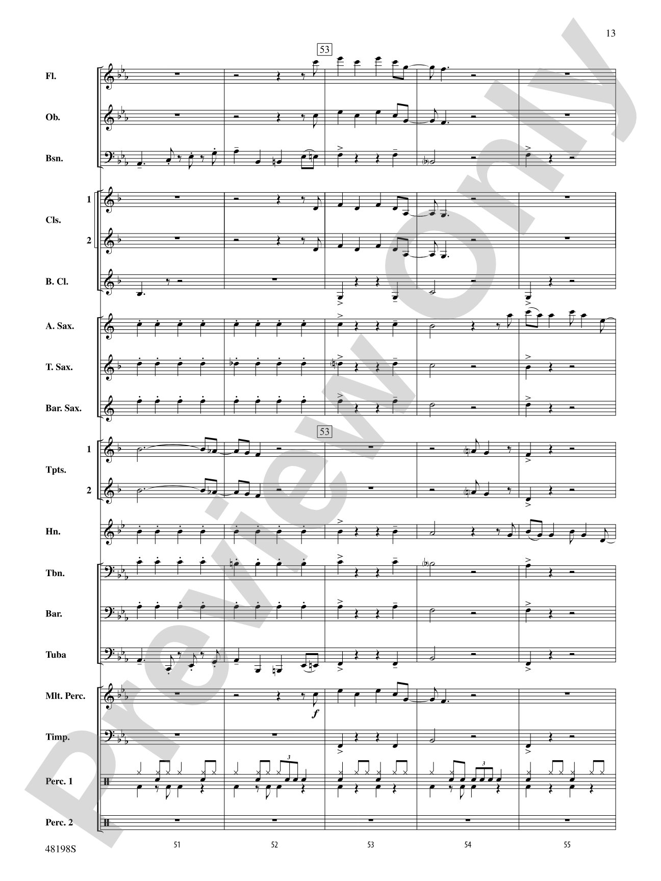 You'll Be Back: Concert Band Conductor Score & Parts