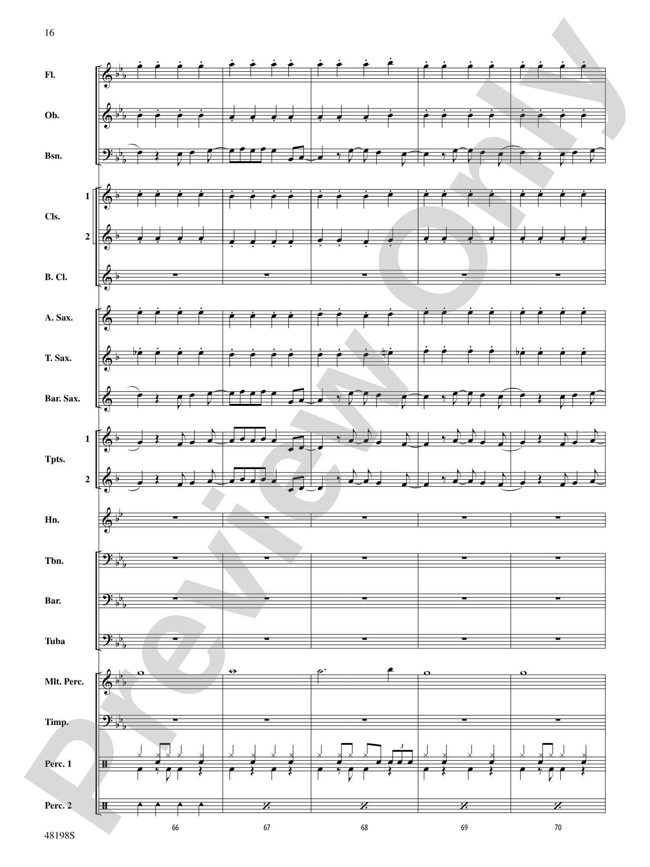 You'll Be Back: Concert Band Conductor Score & Parts