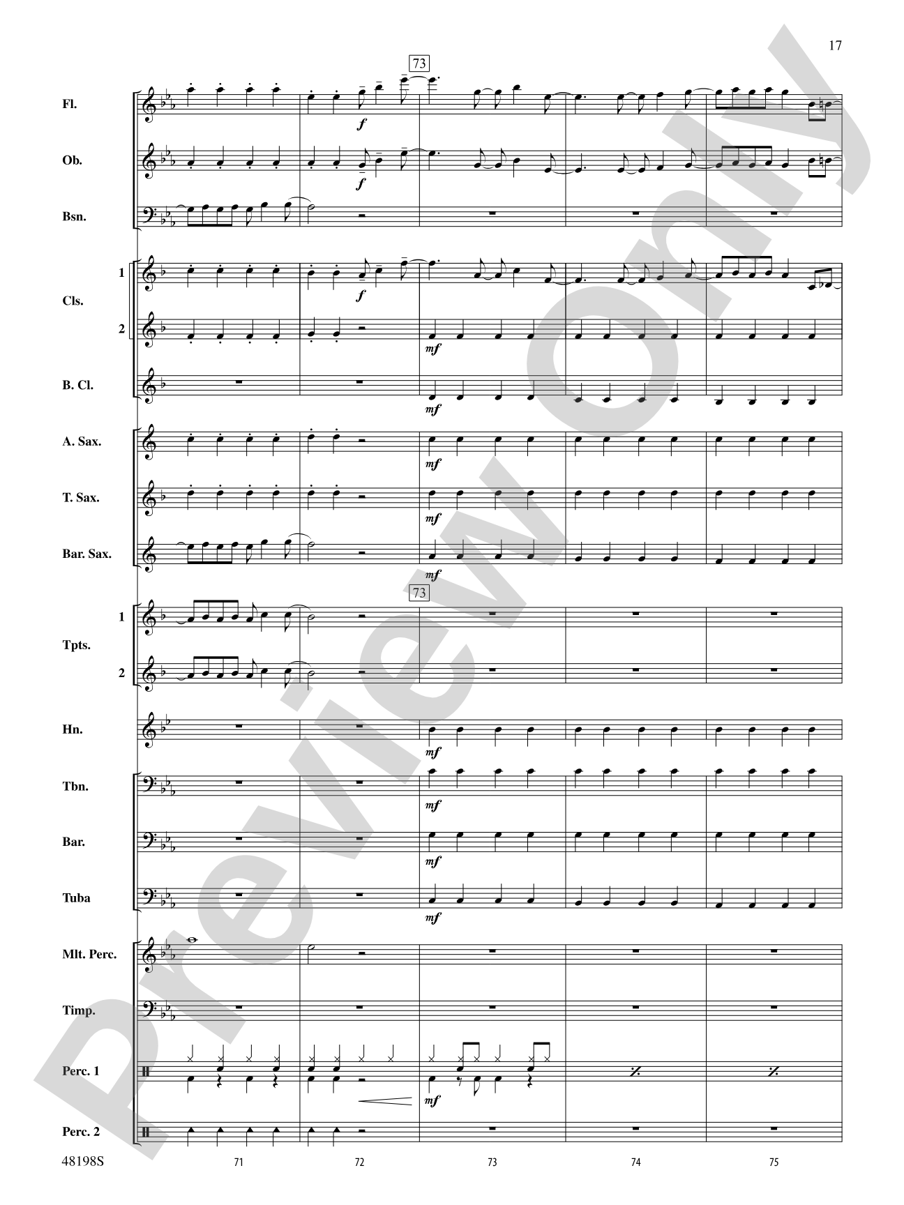 You'll Be Back: Concert Band Conductor Score & Parts